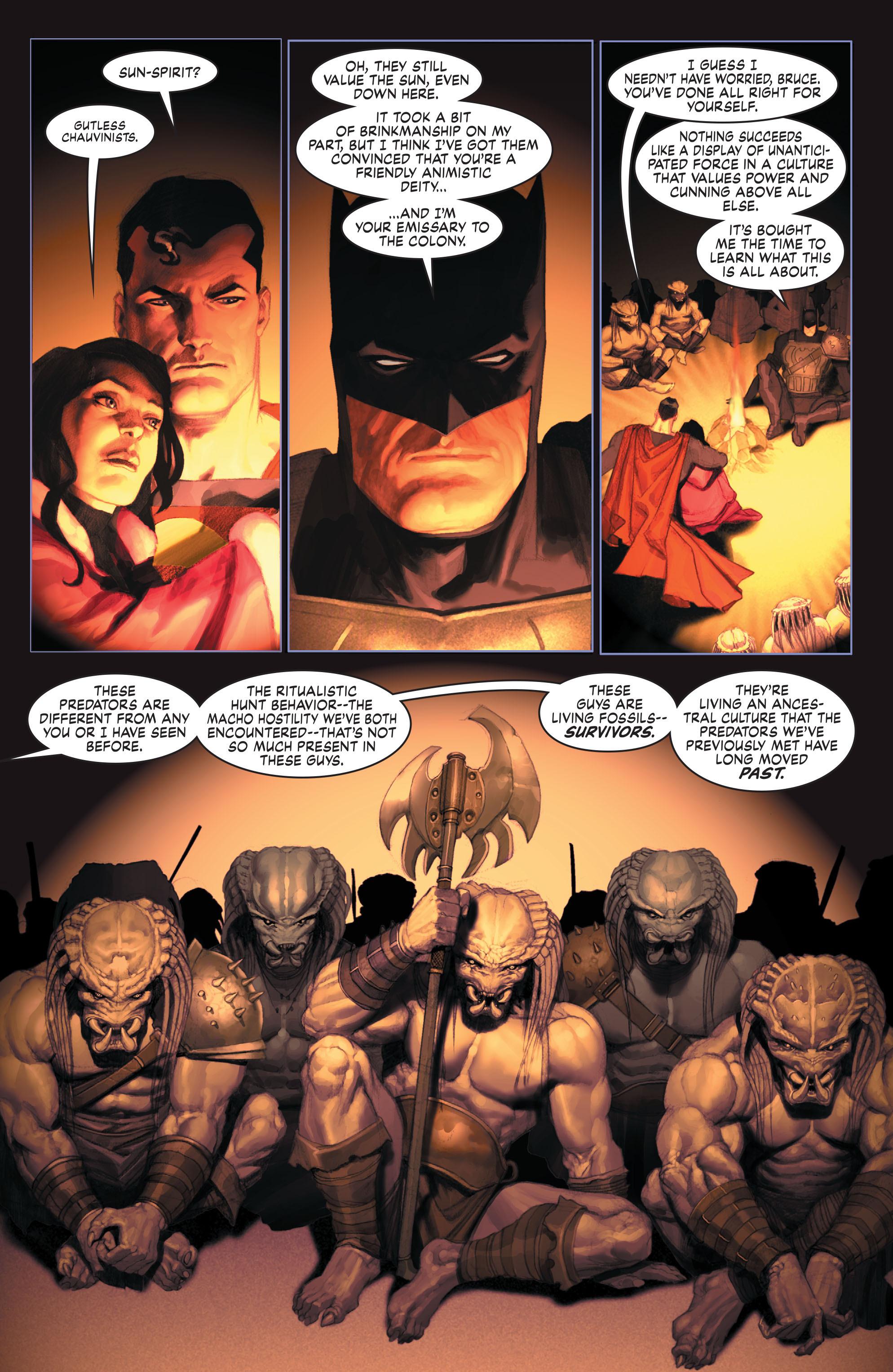 Read online Superman and Batman Vs. Aliens and Predator comic -  Issue #1 - 43