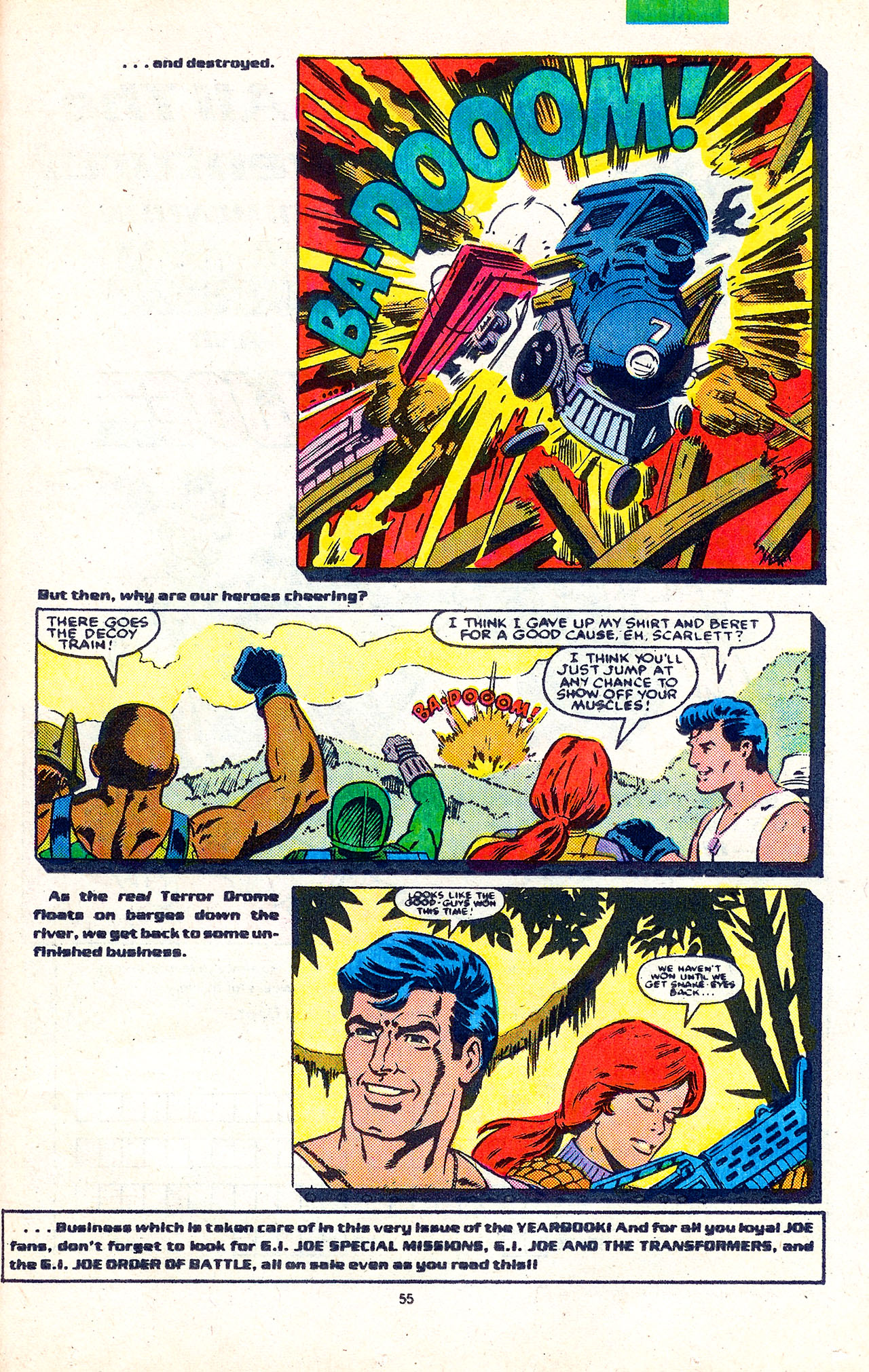 Read online G.I. Joe Yearbook comic -  Issue #3 - 57