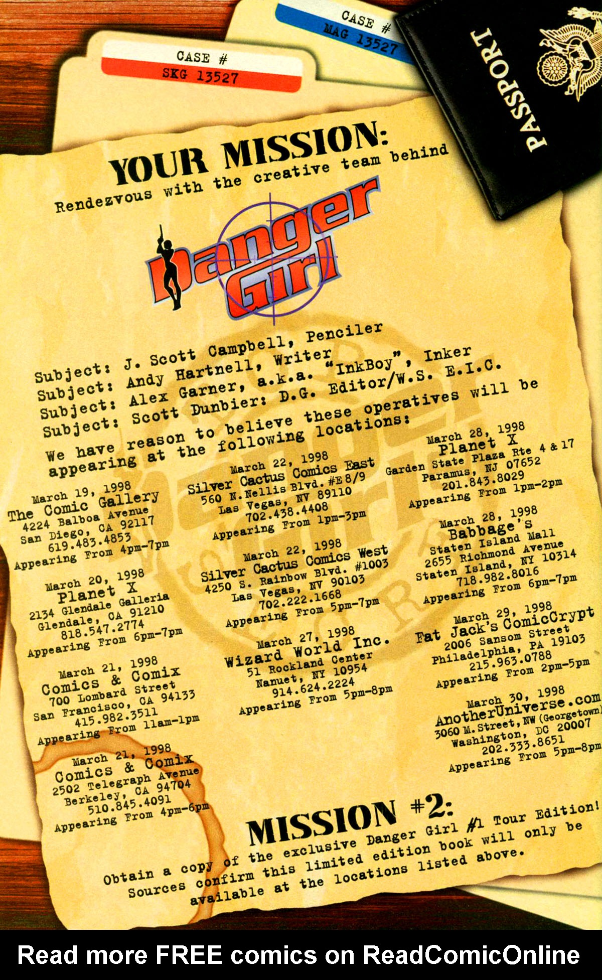 Read online Danger Girl (1998) comic -  Issue #1 - 44