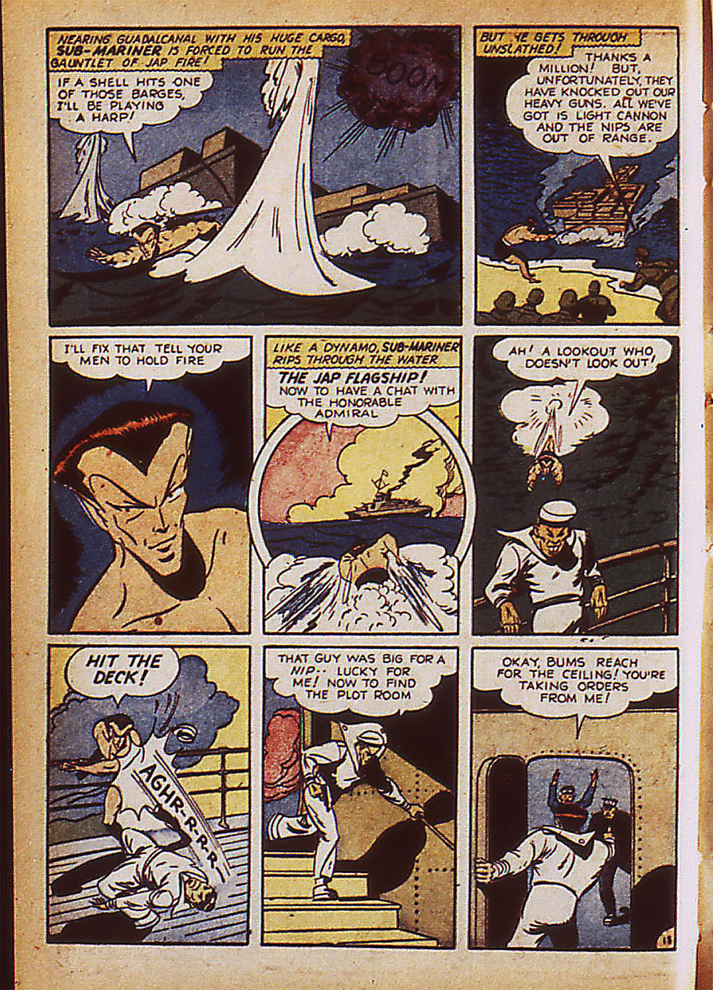 Read online Sub-Mariner Comics comic -  Issue #8 - 21