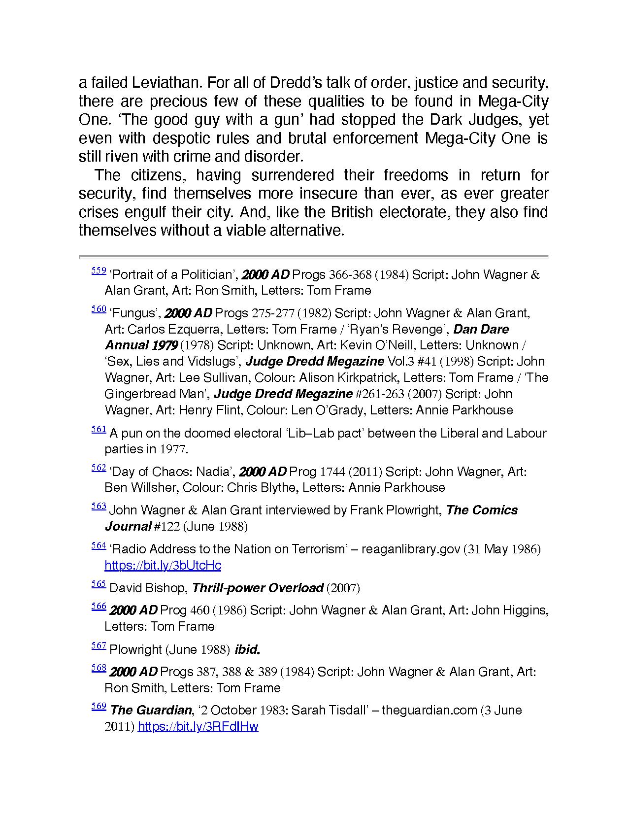 Read online I am the Law: How Judge Dredd Predicted Our Future comic -  Issue # TPB (Part 3) - 64
