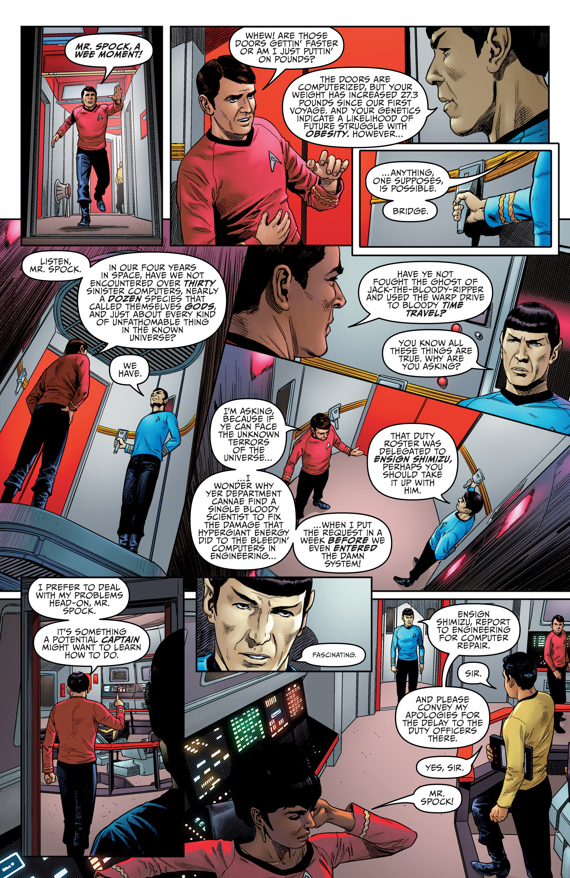 Read online Star Trek: Year Five comic -  Issue #1 - 11