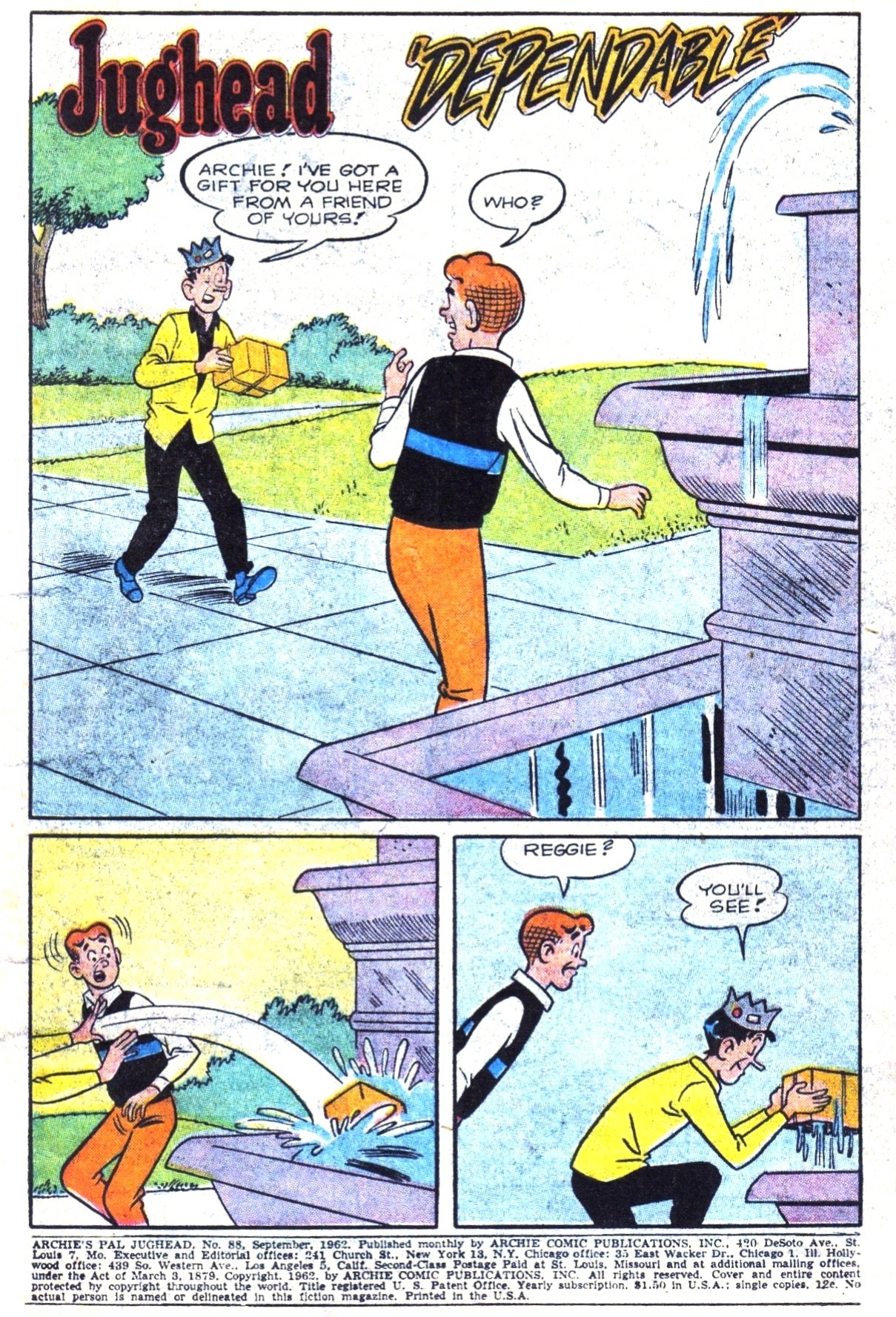 Read online Archie's Pal Jughead comic -  Issue #88 - 3