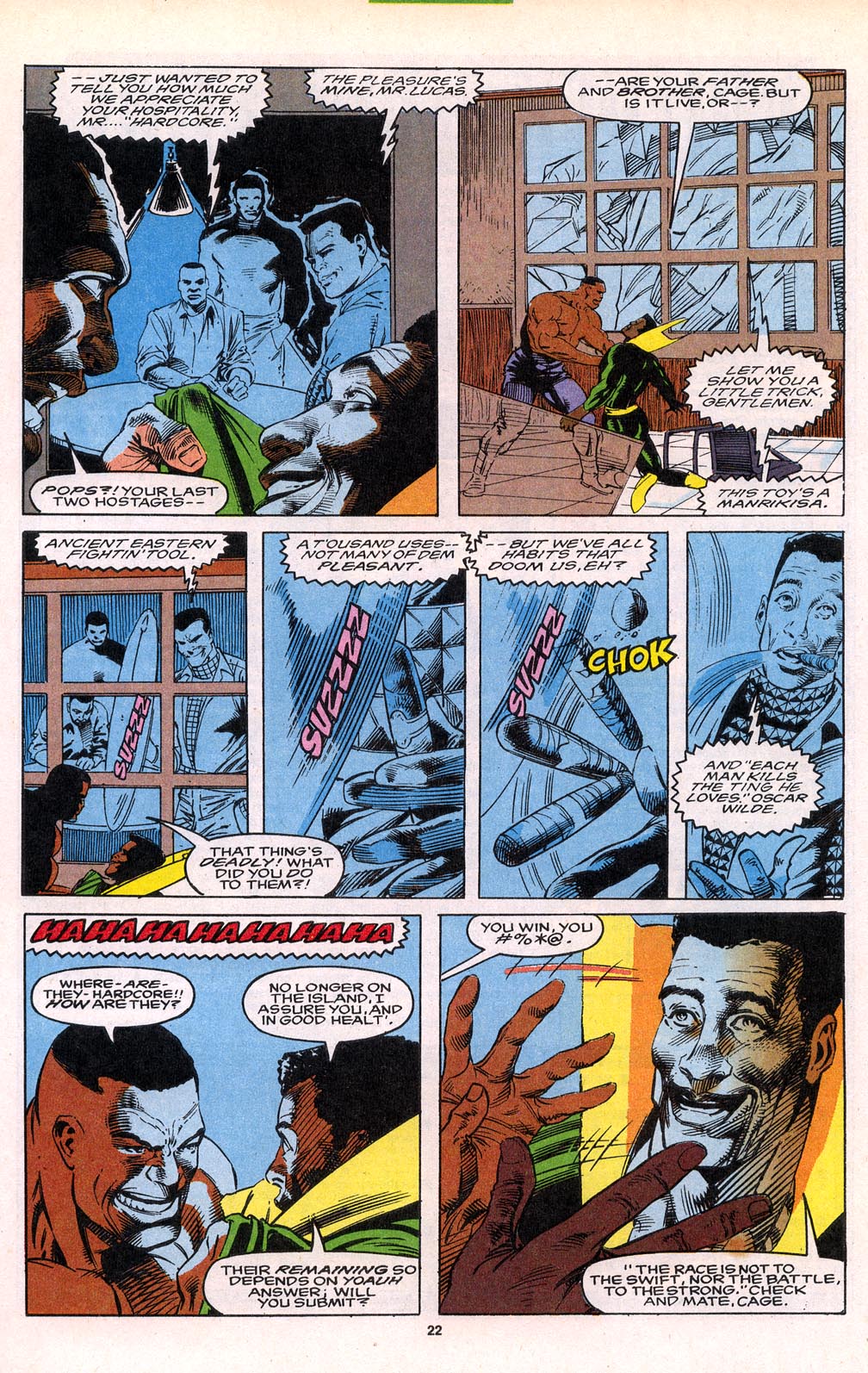 Read online Cage (1992) comic -  Issue #12 - 18