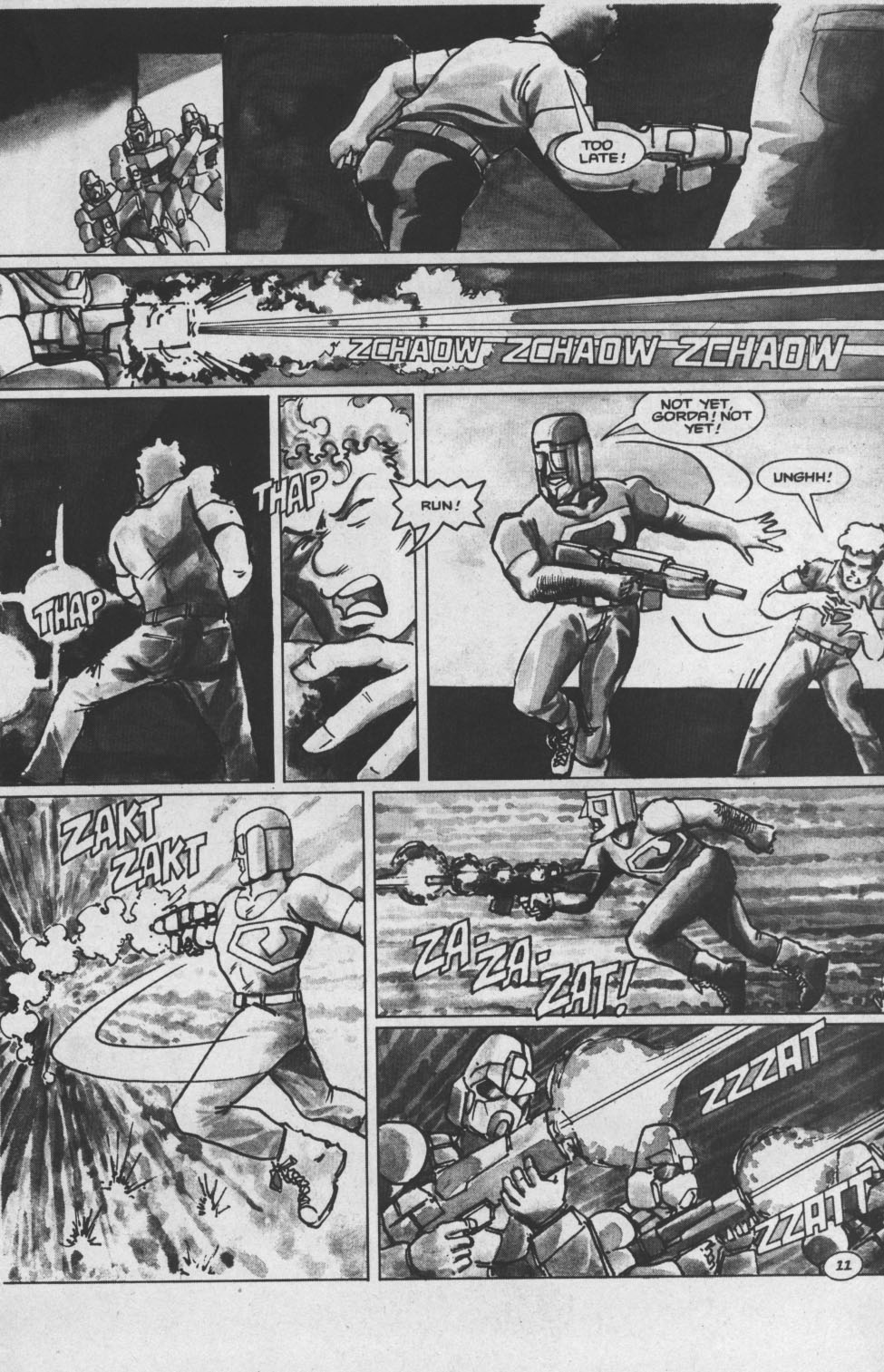 Read online Robotech II: The Sentinels - The Malcontent Uprisings comic -  Issue #7 - 13