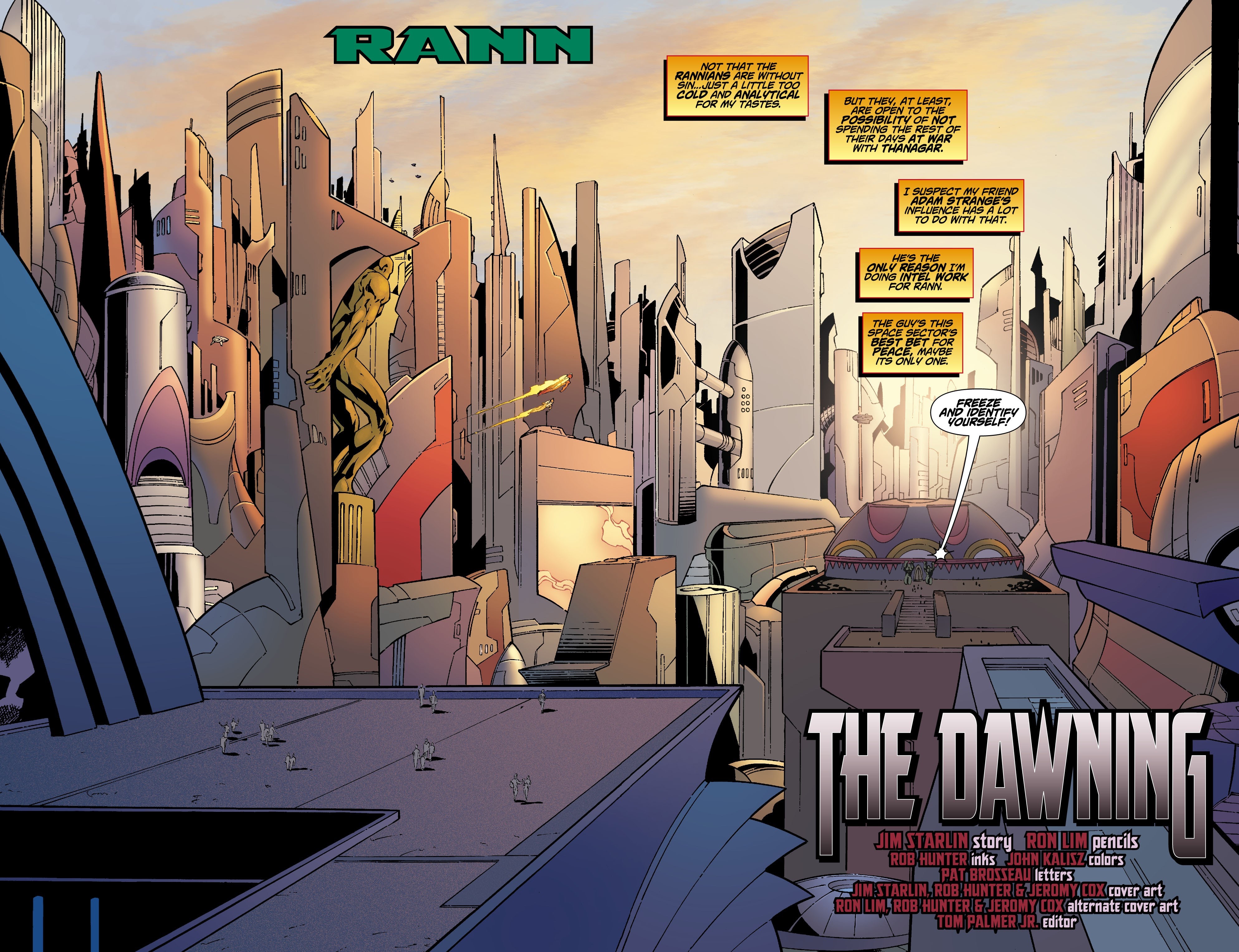 Read online Rann/Thanagar Holy War comic -  Issue #1 - 5
