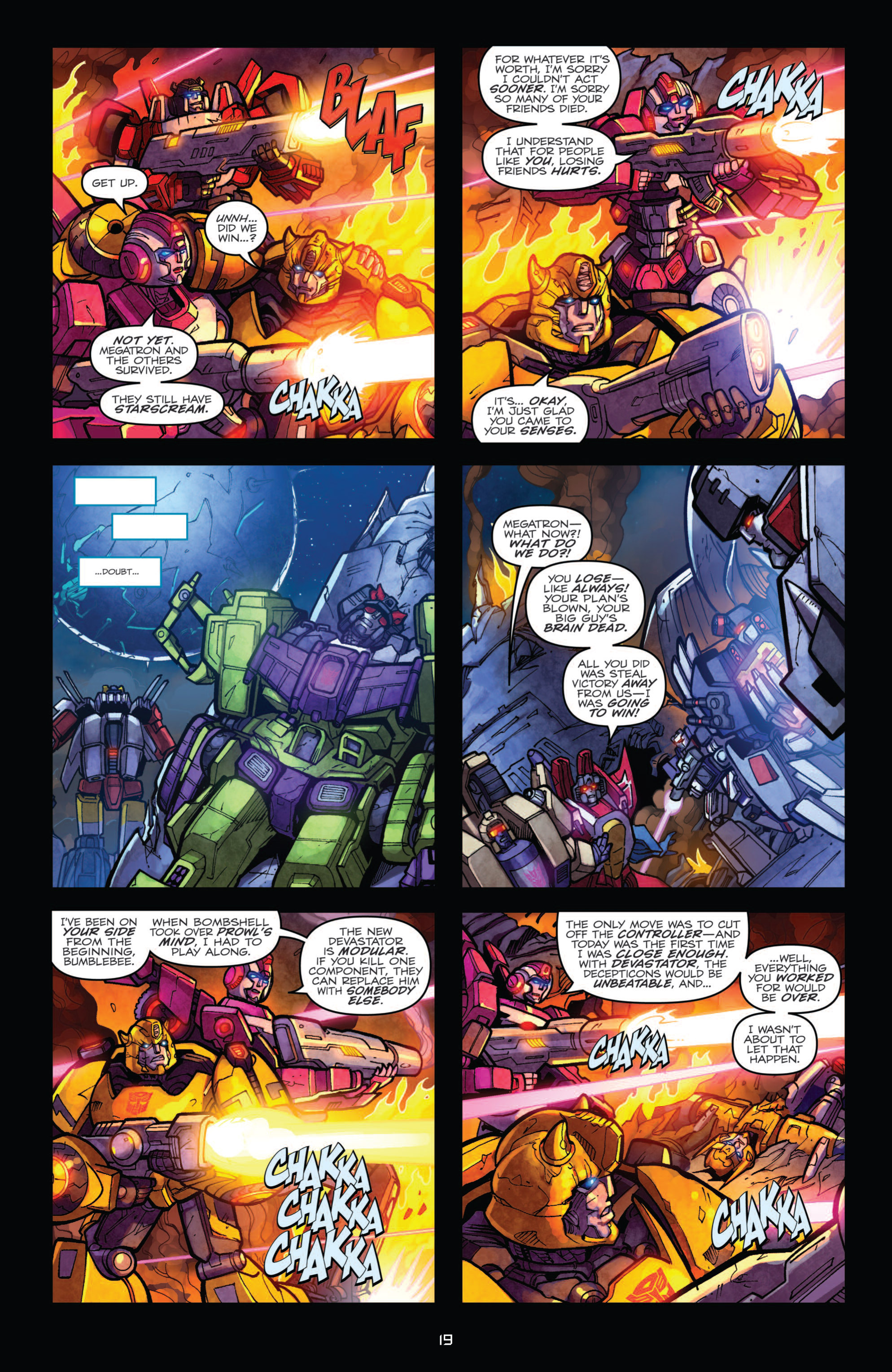 Read online Transformers: Robots In Disguise (2012) comic -  Issue #15 - 22