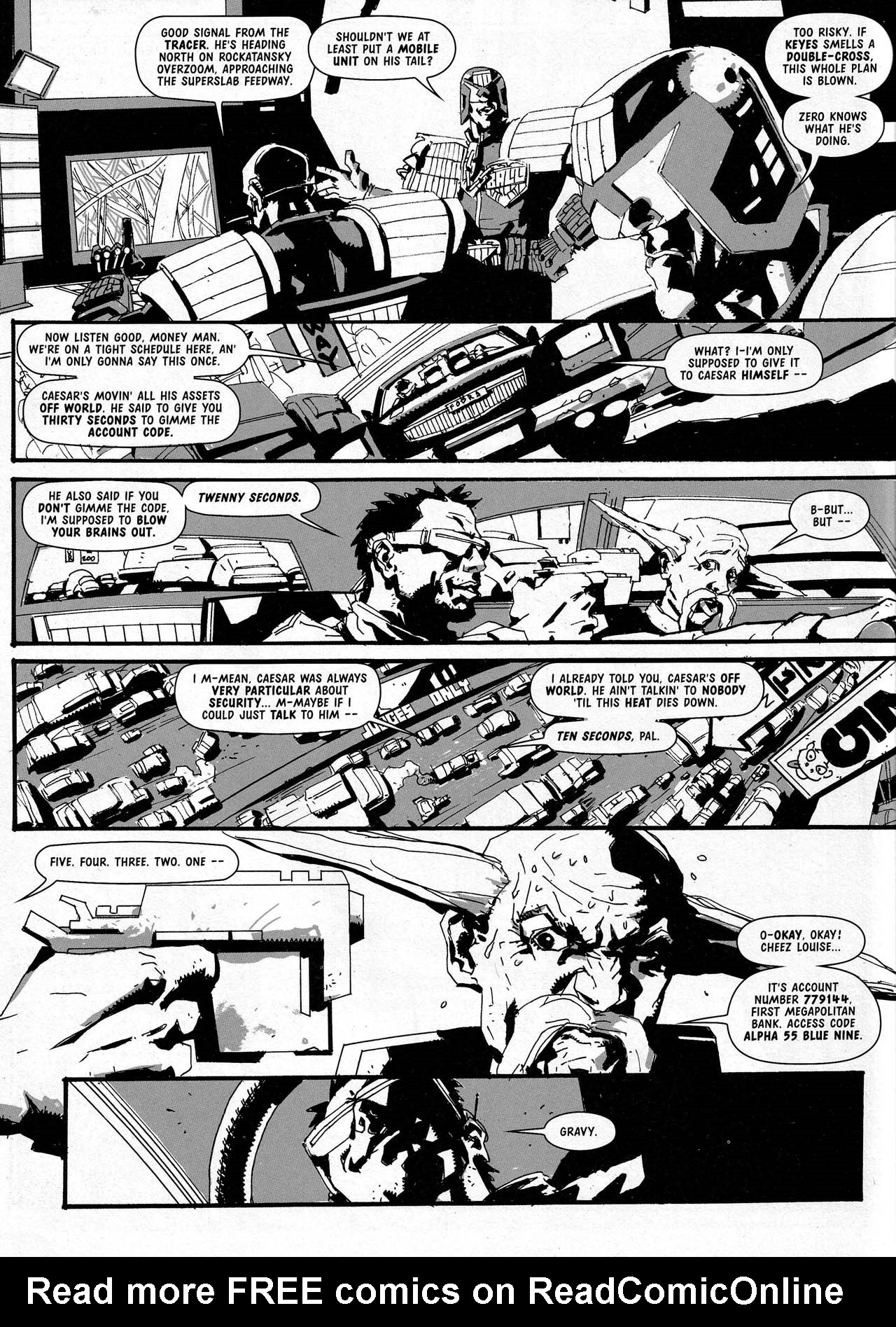 Read online Judge Dredd Megazine (vol. 3) comic -  Issue #68 - 22