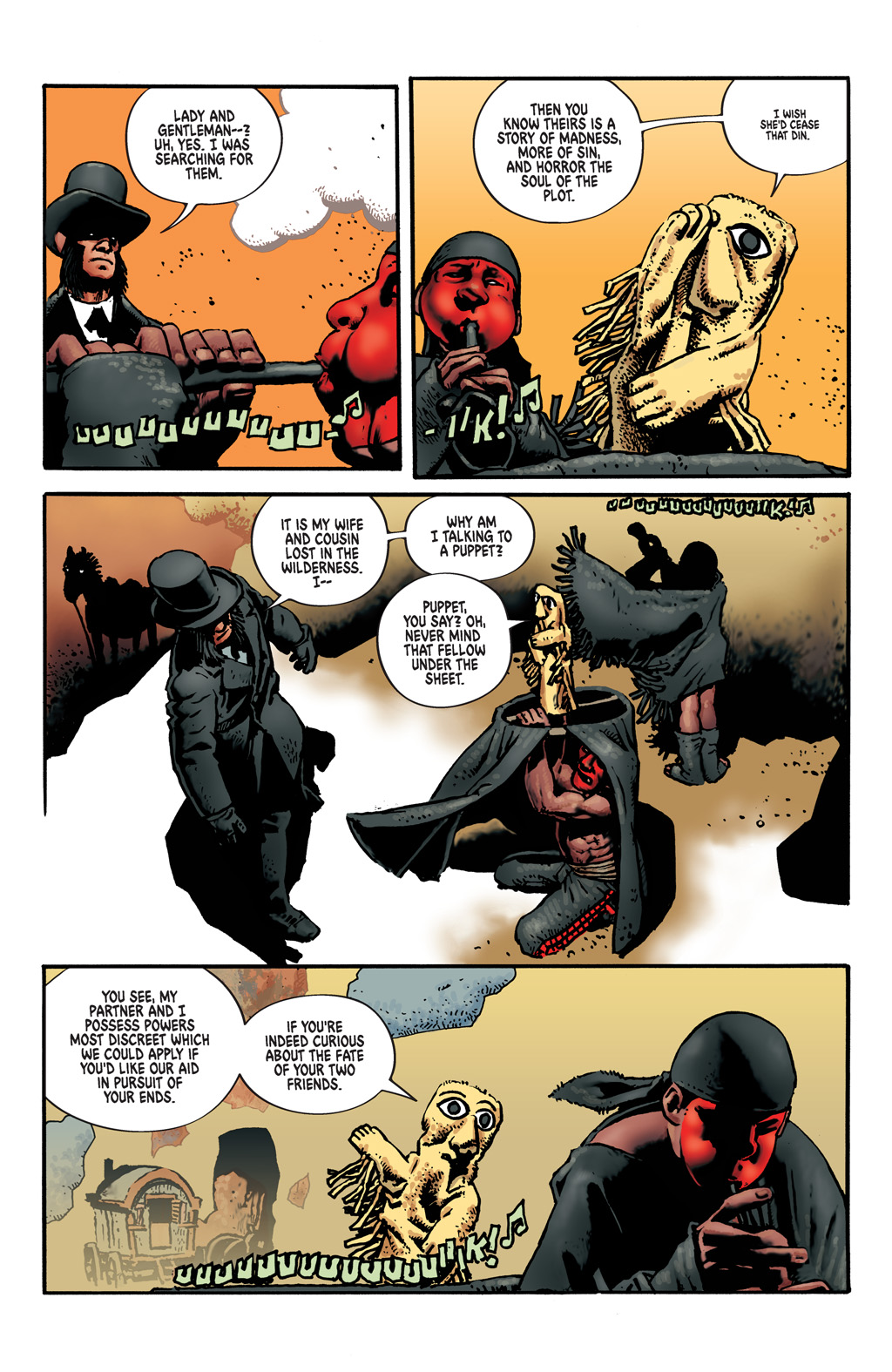 Read online Edgar Allan Poe's The Conqueror Worm comic -  Issue # Full - 7