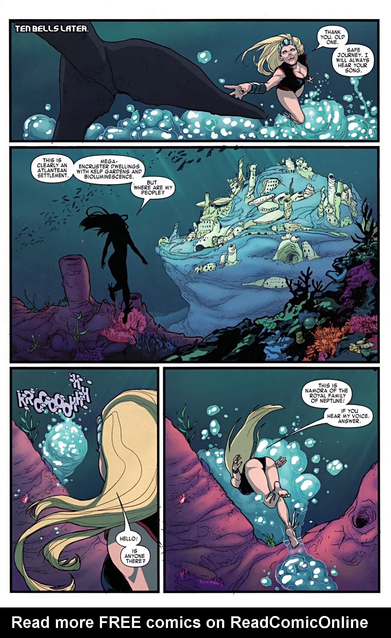 Read online Namora (2010) comic -  Issue # Full - 8