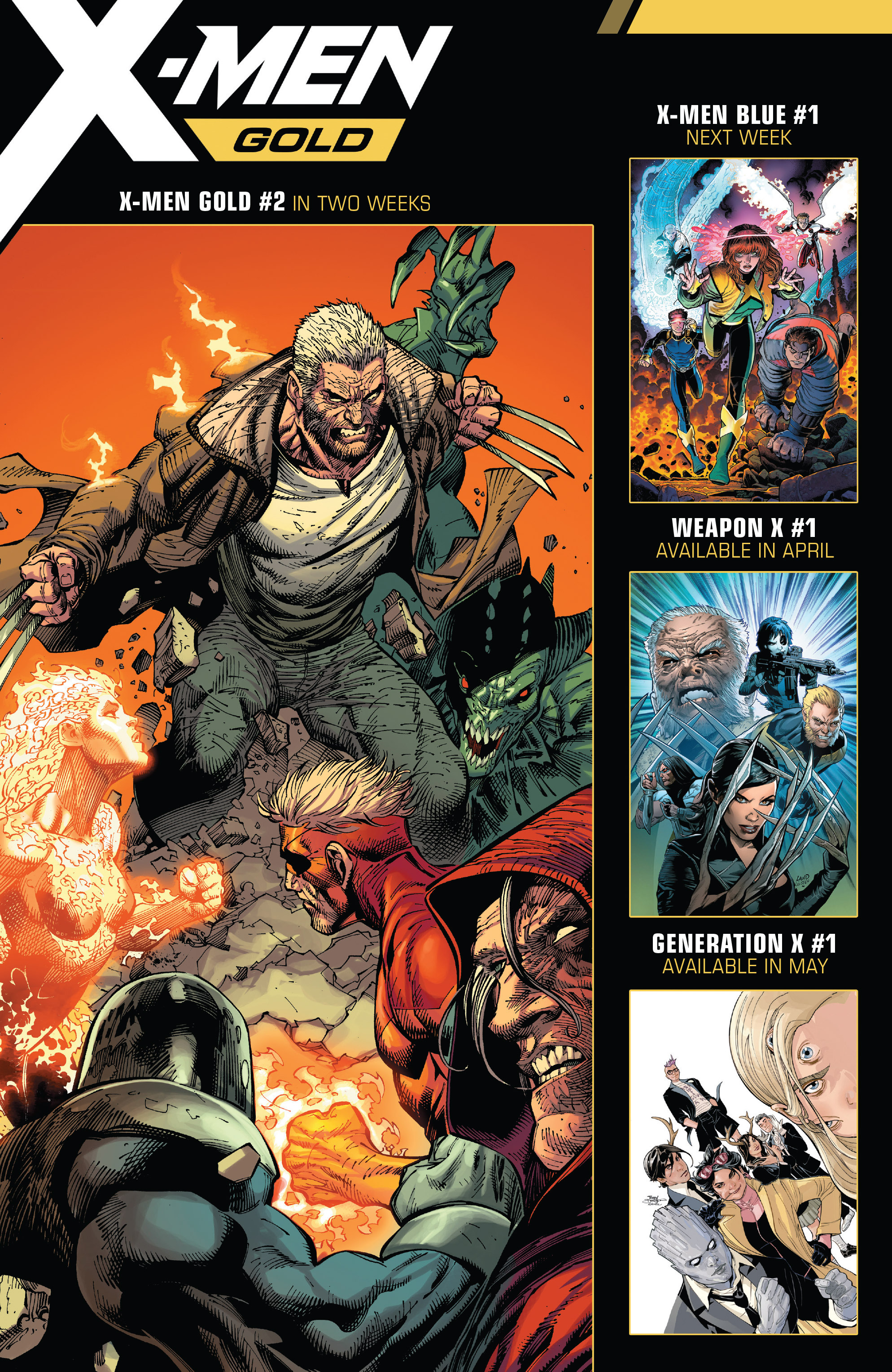 Read online X-Men: Gold comic -  Issue #1 - 32