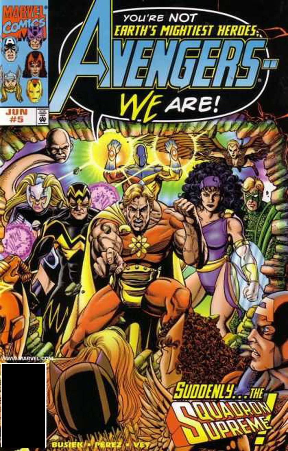 Read online Avengers (1998) comic -  Issue #5 - 1
