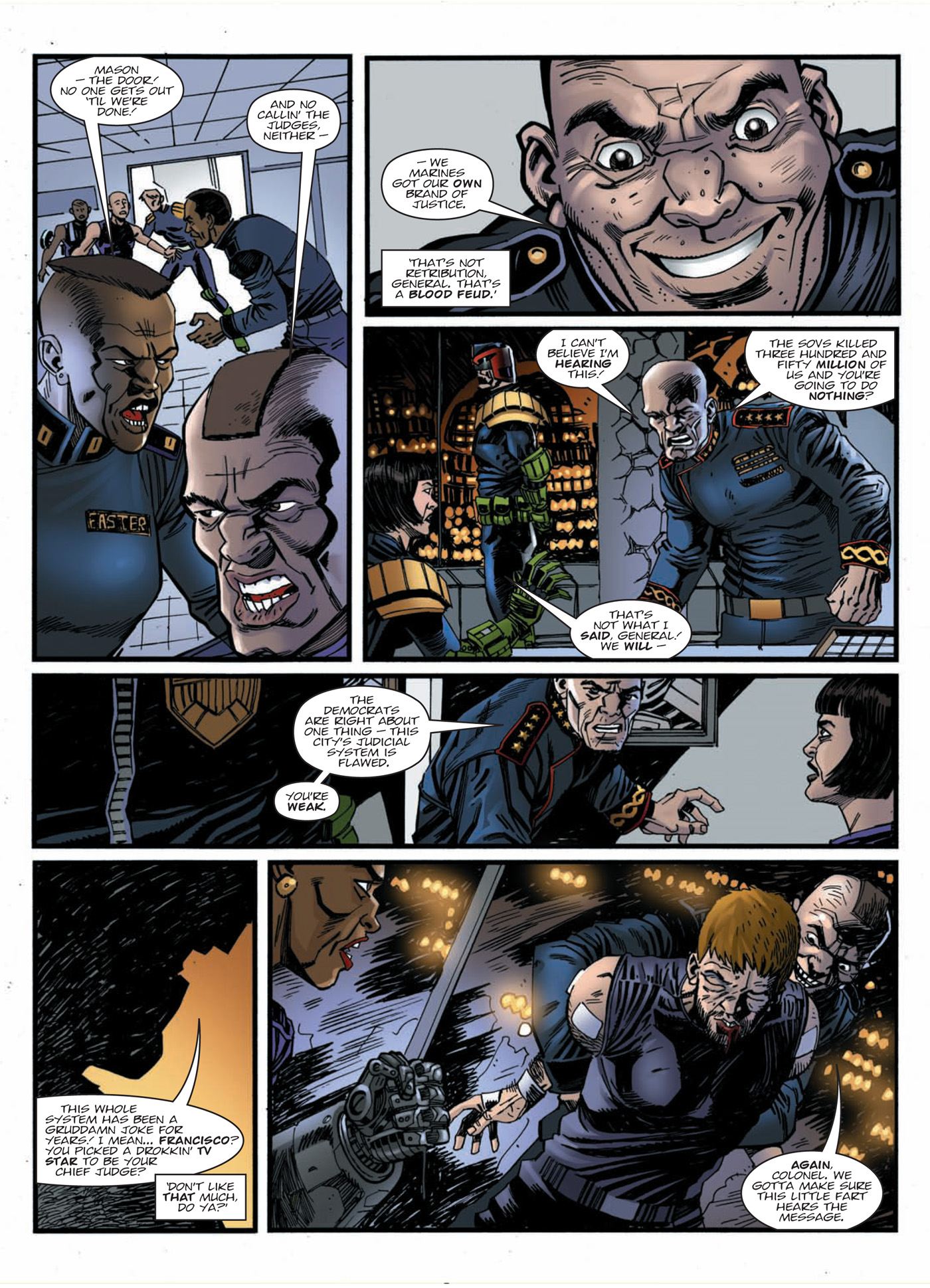 Read online Judge Dredd: Day of Chaos: Fallout comic -  Issue # TPB (Part 1) - 58