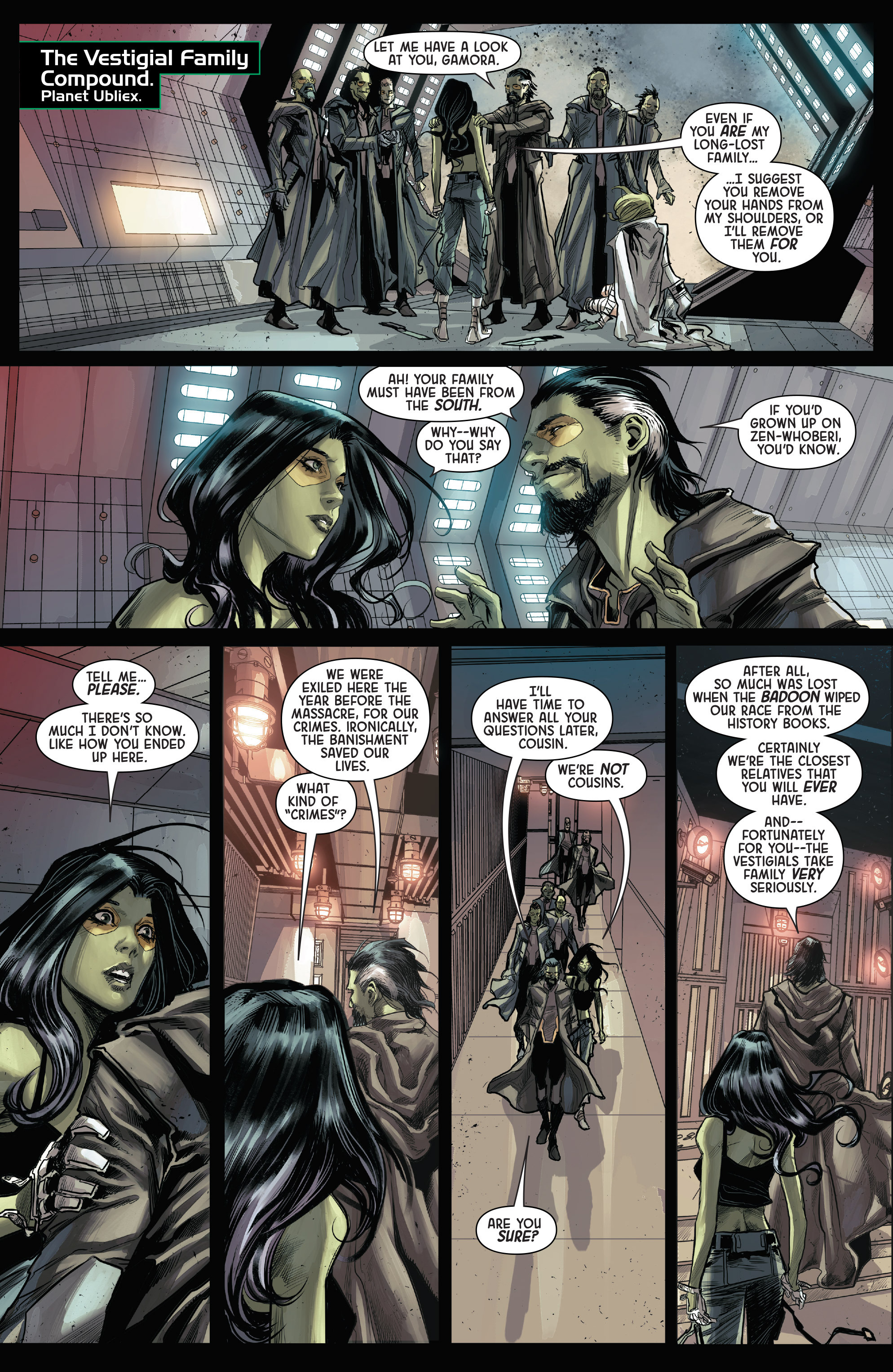 Read online Gamora comic -  Issue #4 - 4