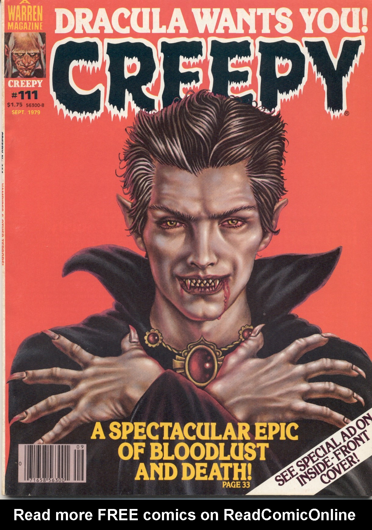 Read online Creepy (1964) comic -  Issue #111 - 1