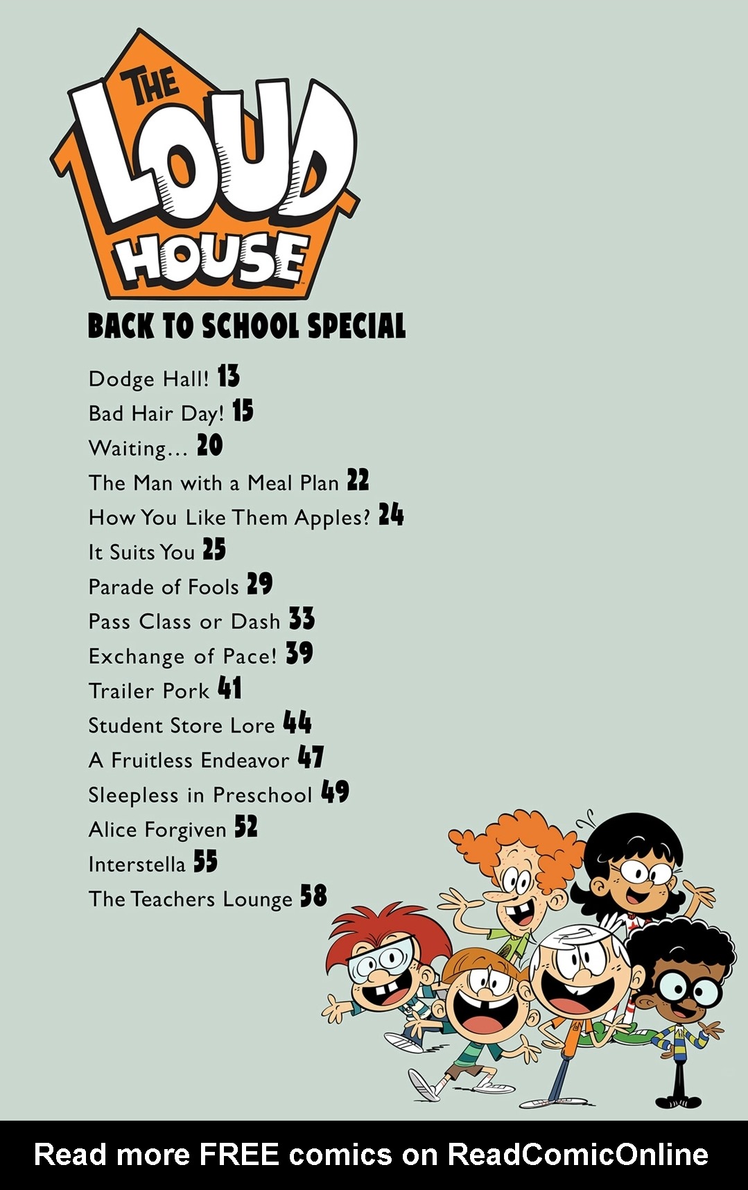 Read online The Loud House Back To School Special comic -  Issue # Full - 5