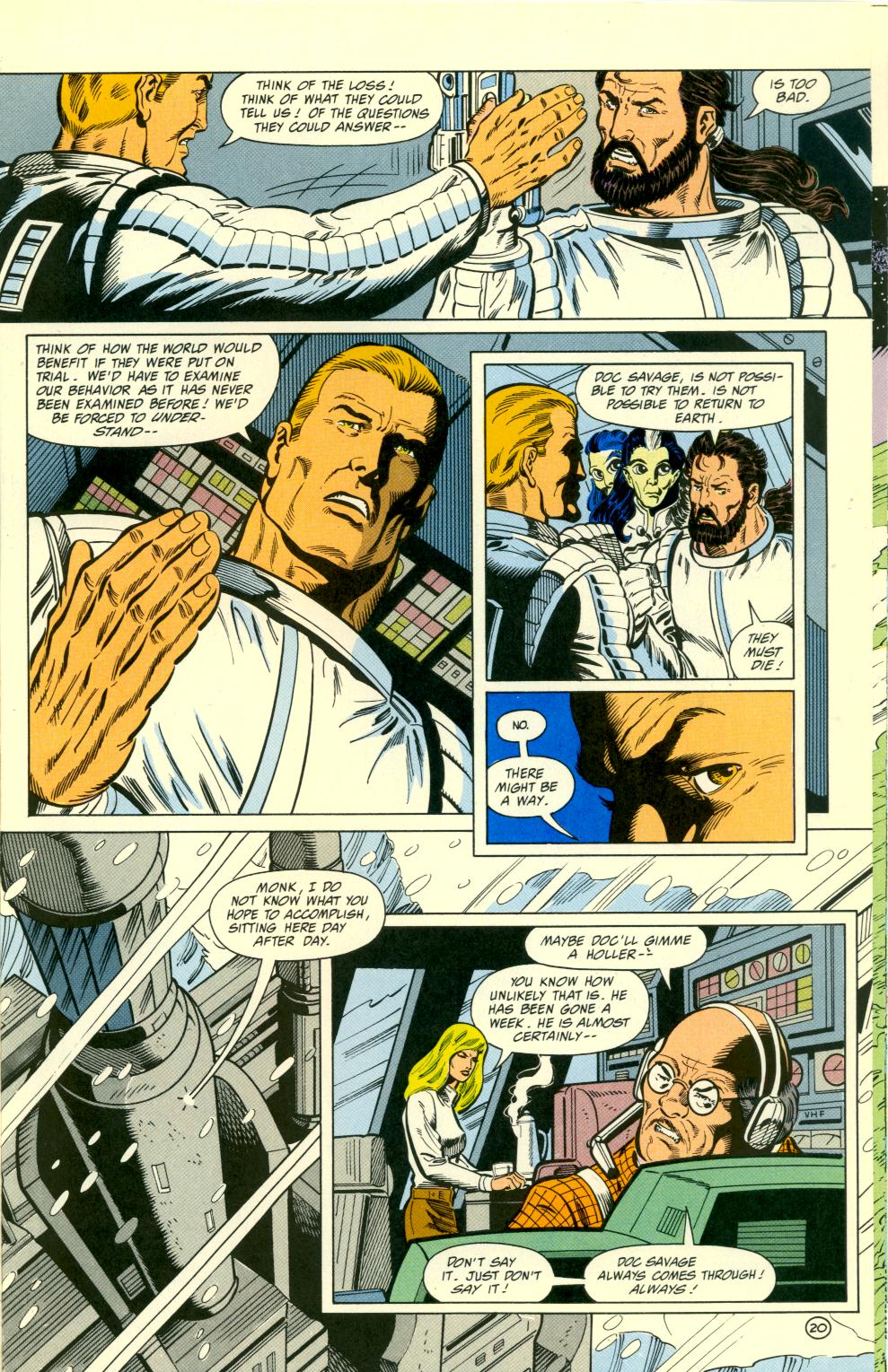 Read online Doc Savage (1988) comic -  Issue #6 - 22