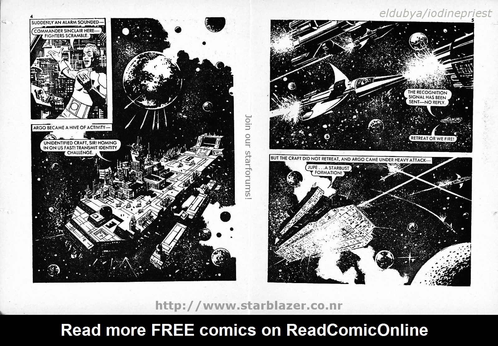 Read online Starblazer comic -  Issue #135 - 4