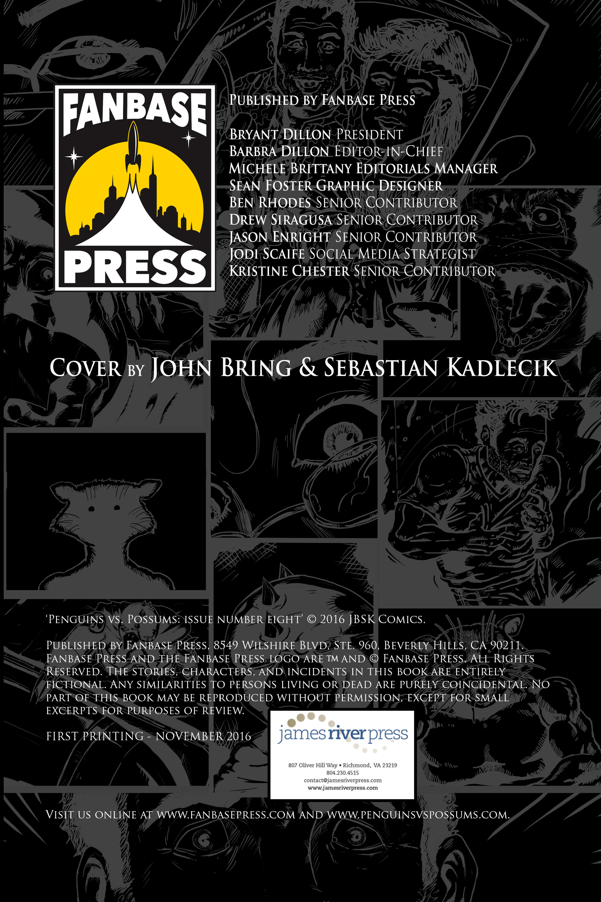 Read online Penguins vs. Possums comic -  Issue #8 - 2