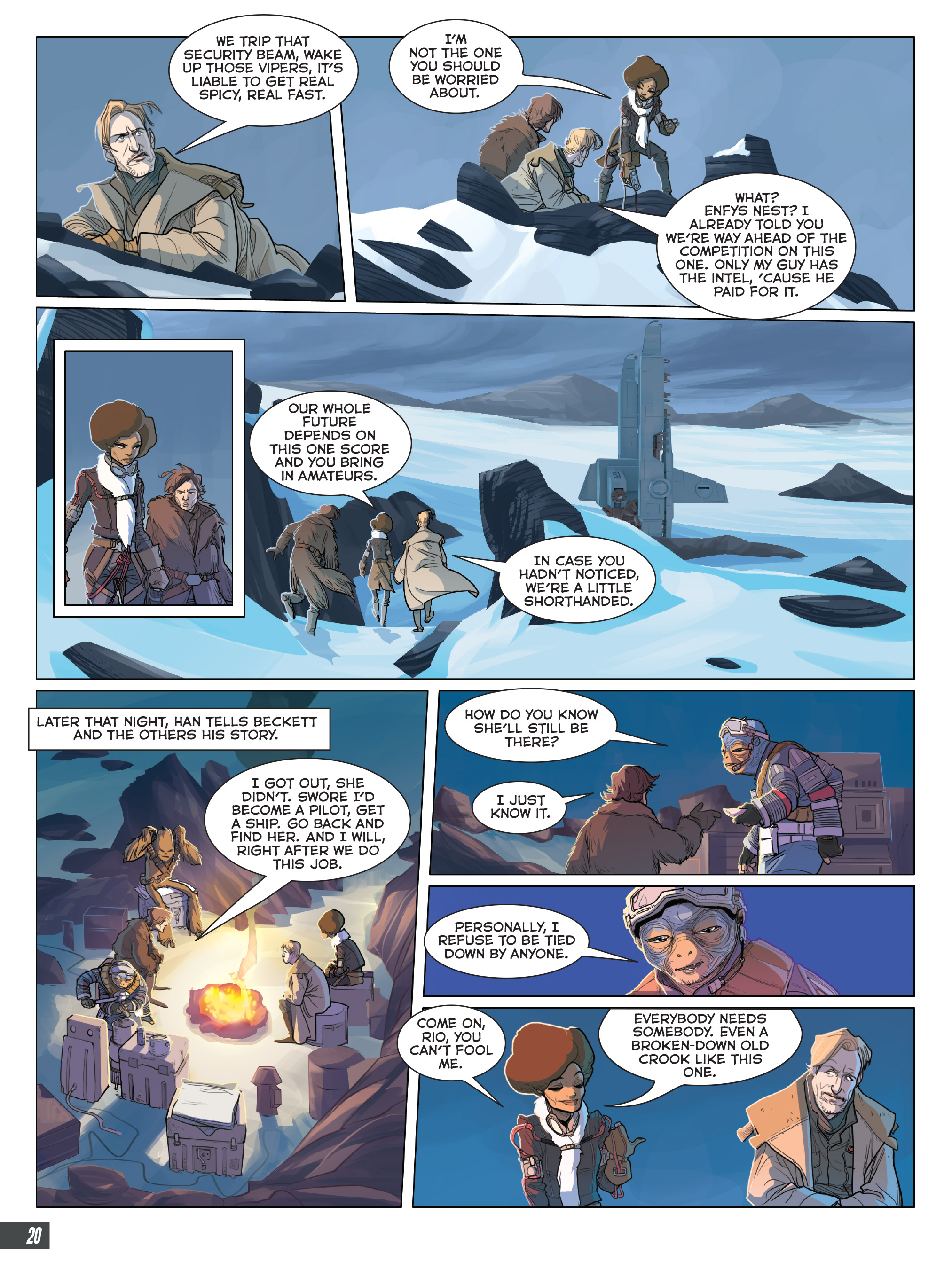 Read online Star Wars: Solo Graphic Novel Adaptation comic -  Issue # TPB - 19