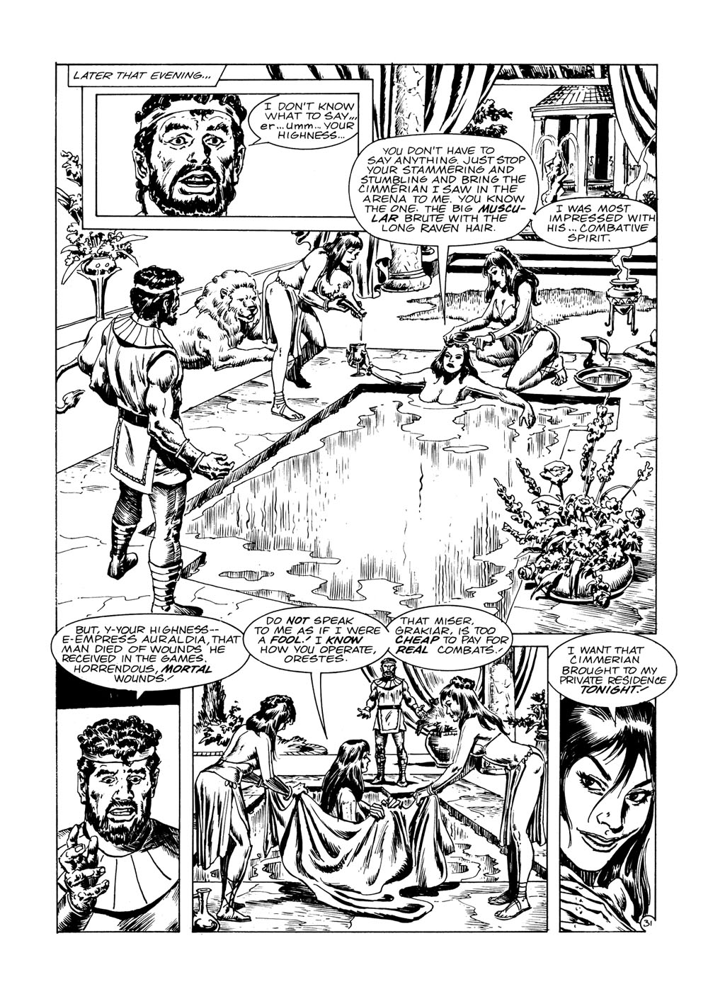 Read online The Savage Sword Of Conan comic -  Issue #146 - 36