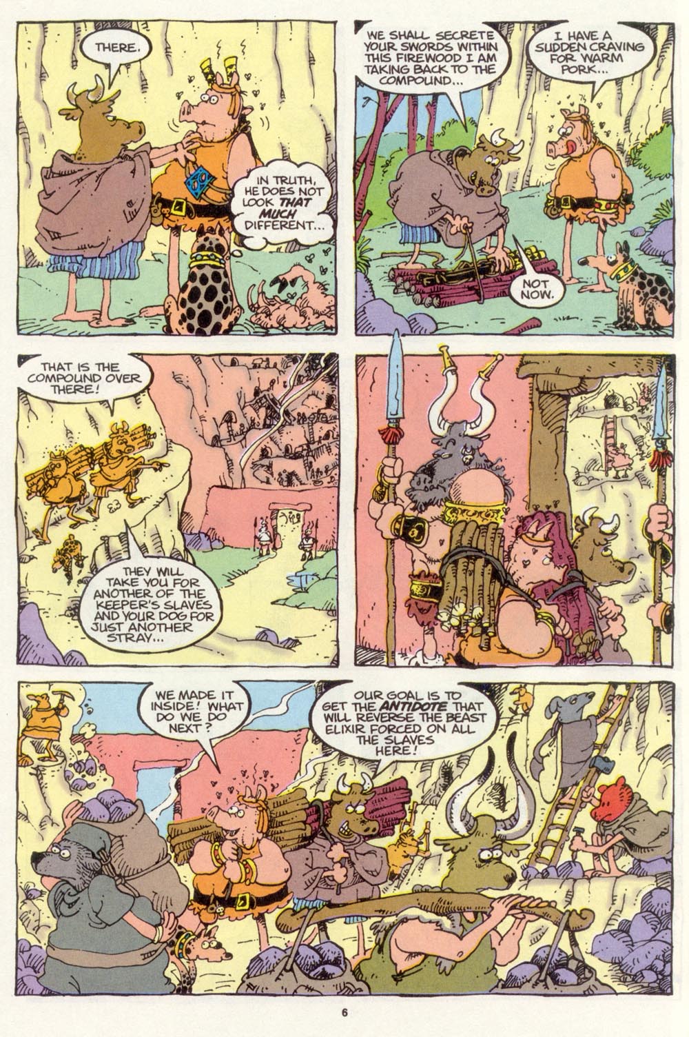 Read online Sergio Aragonés Groo the Wanderer comic -  Issue #105 - 8