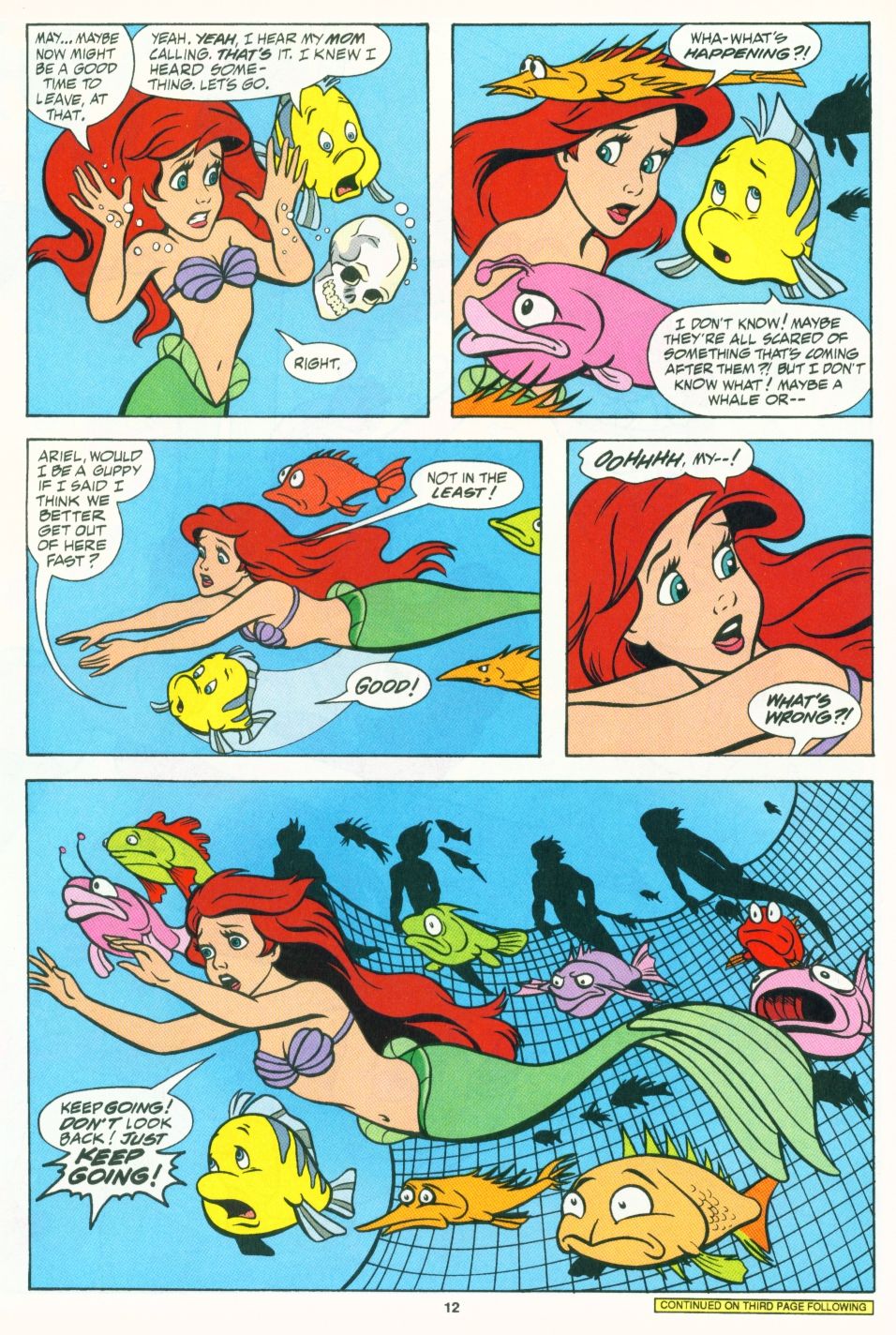 Read online Disney's The Little Mermaid Limited Series comic -  Issue #1 - 12