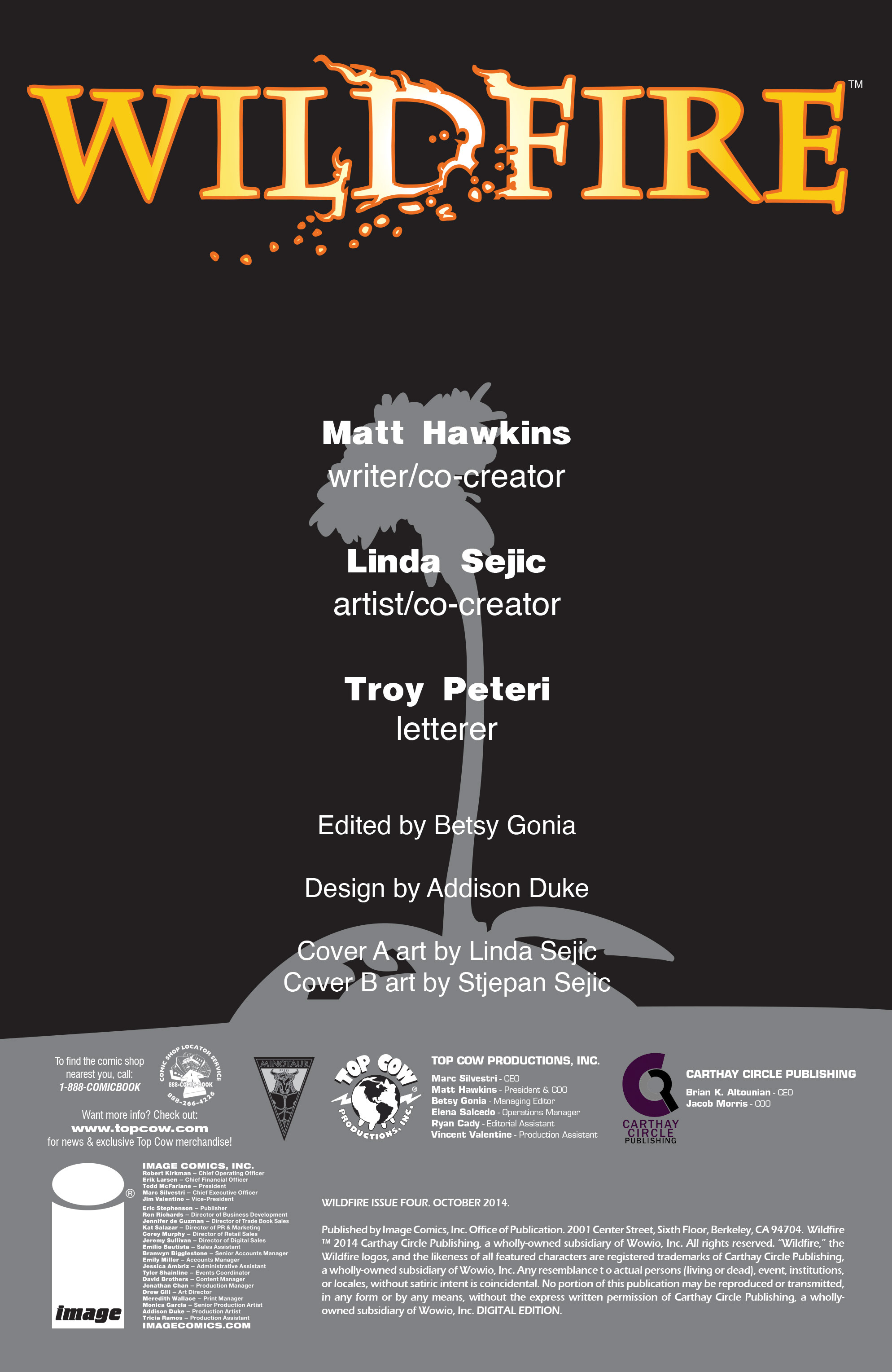 Read online Wildfire comic -  Issue #4 - 2
