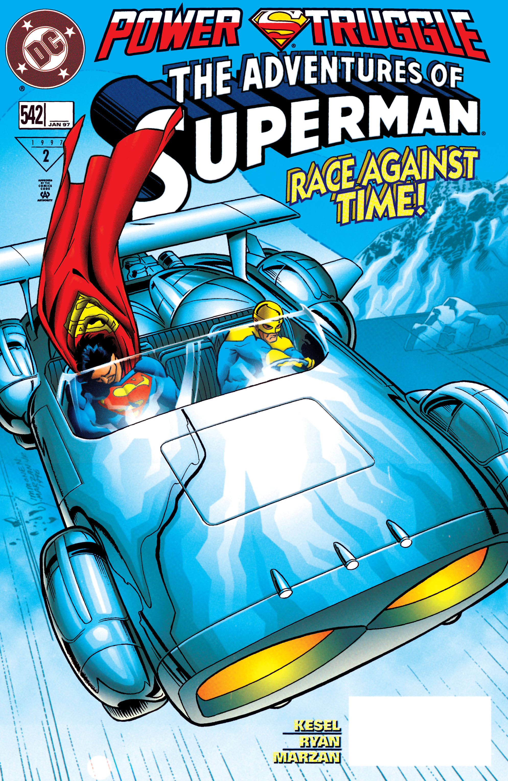 Read online Adventures of Superman (1987) comic -  Issue #542 - 1