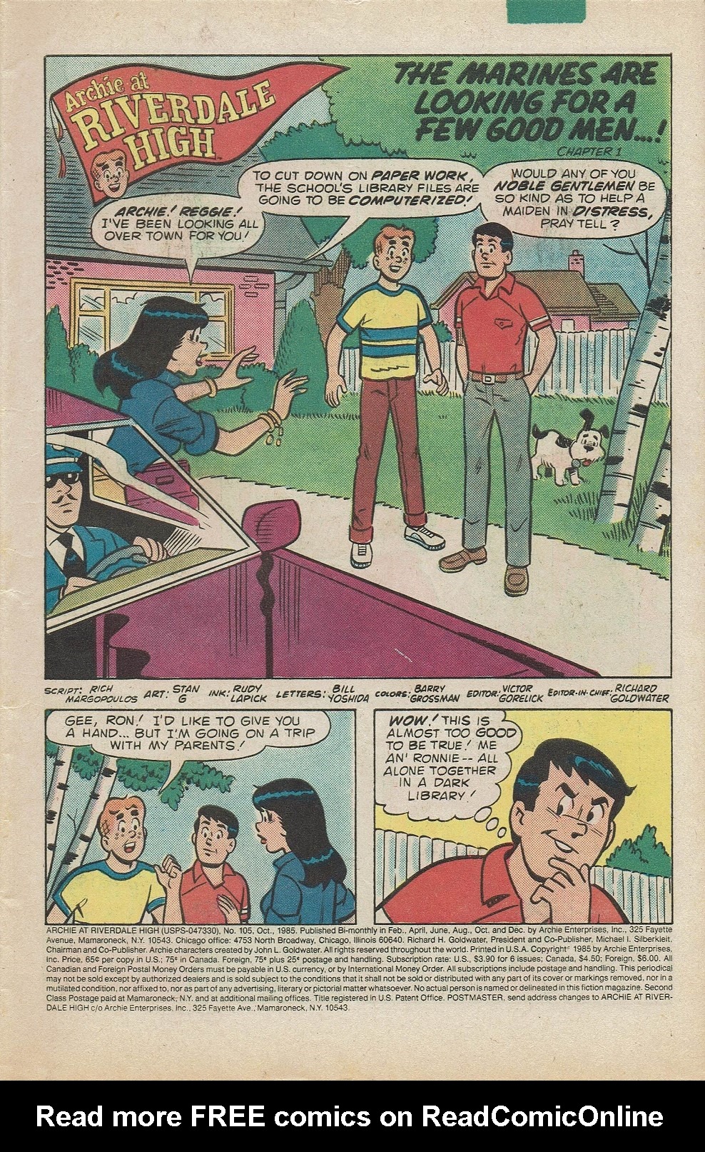 Read online Archie at Riverdale High (1972) comic -  Issue #105 - 3