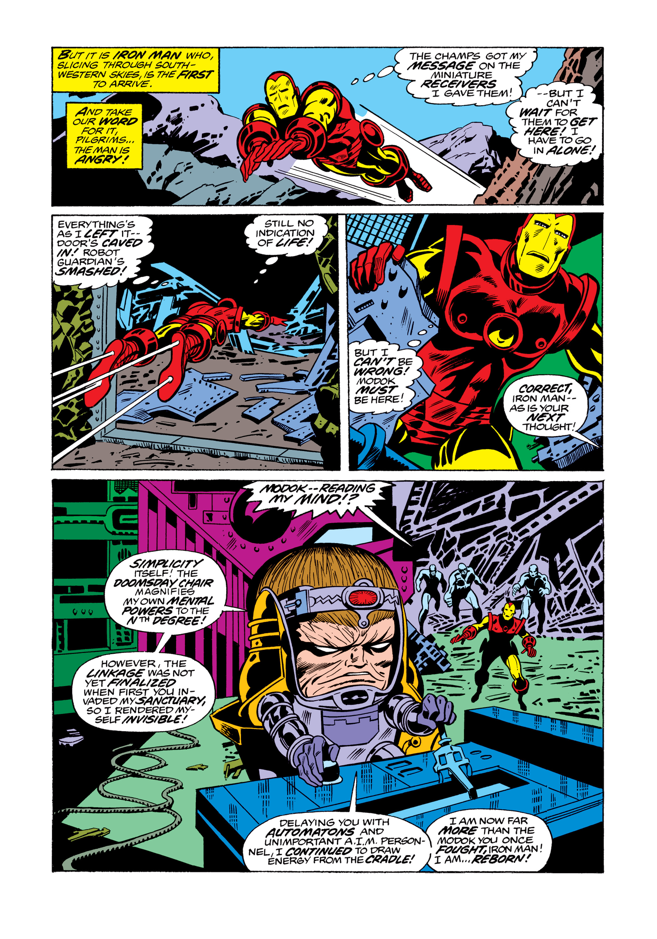 Read online Marvel Masterworks: The Invincible Iron Man comic -  Issue # TPB 11 (Part 3) - 108