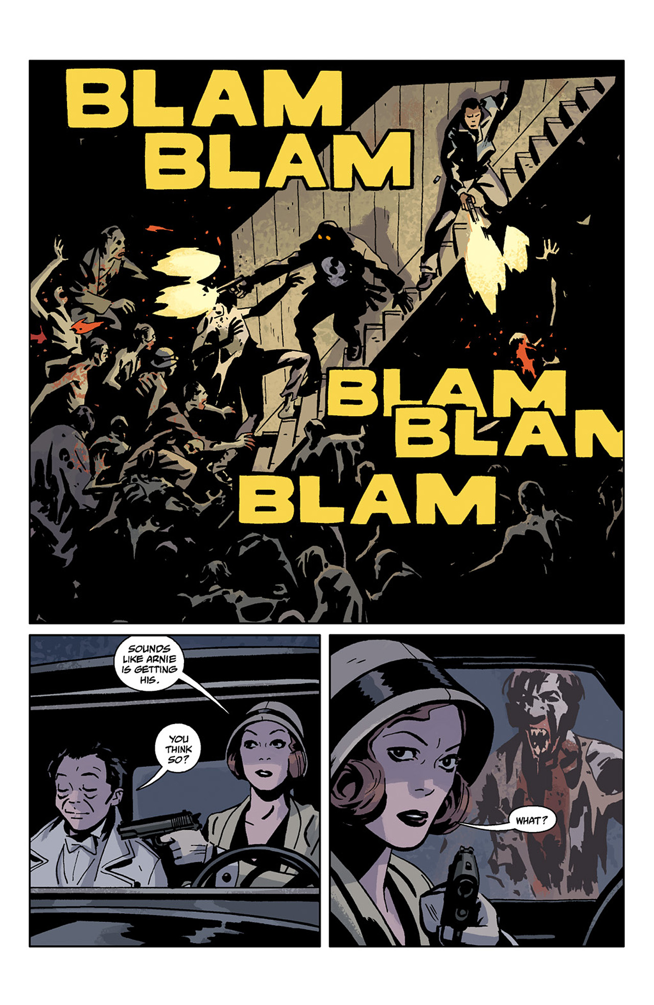 Read online Lobster Johnson: The Burning Hand comic -  Issue #5 - 13