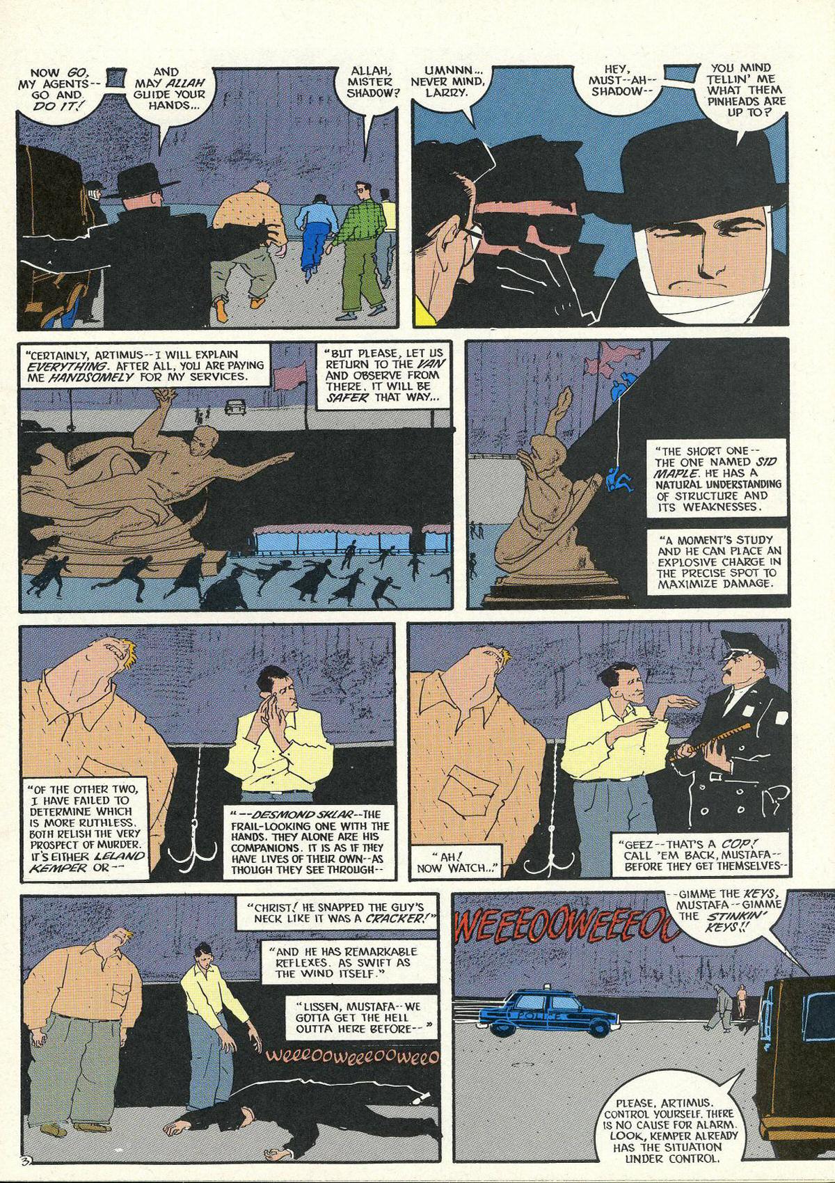 Read online The Shadow (1987) comic -  Issue #12 - 5