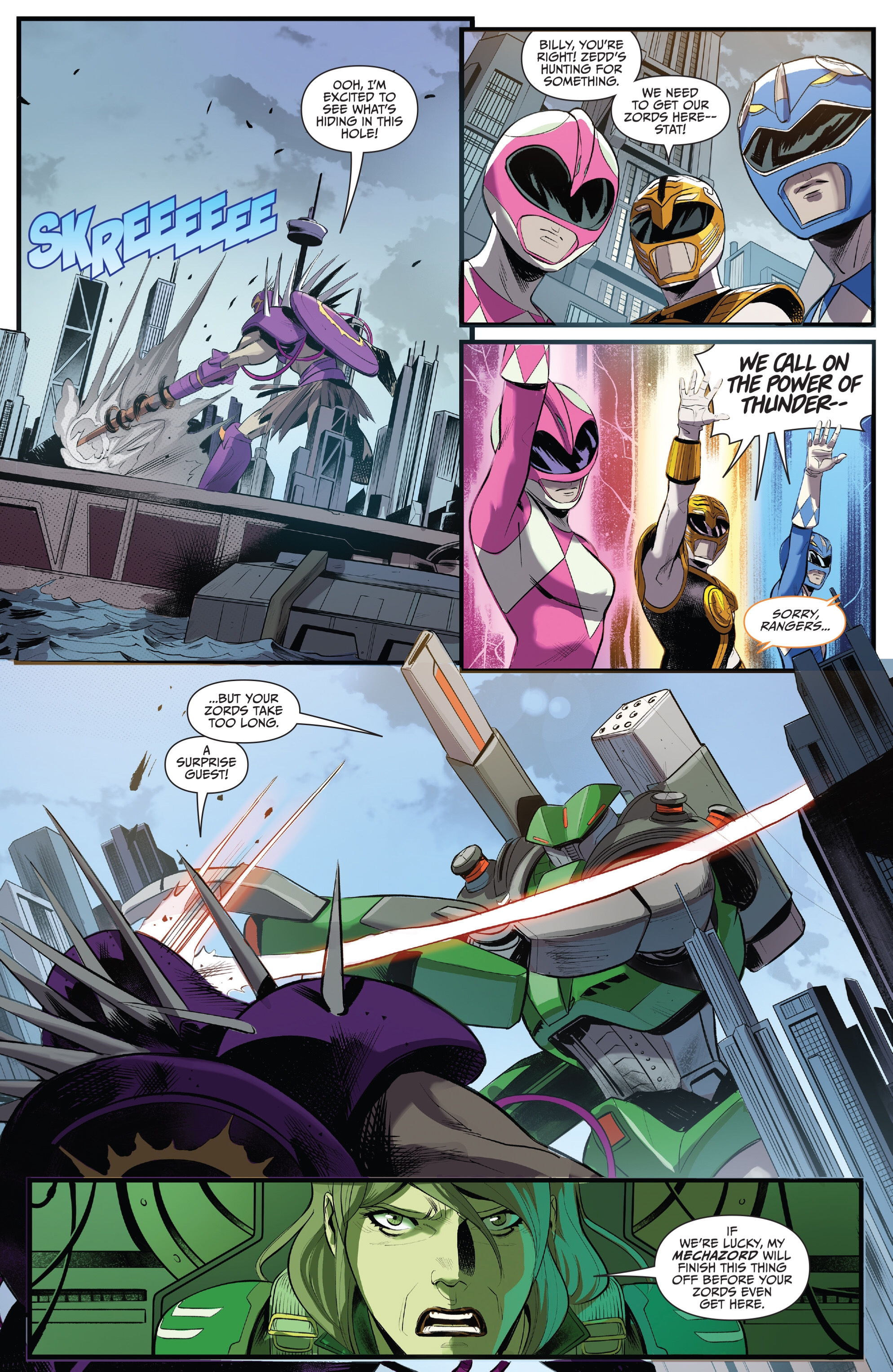 Read online Saban's Go Go Power Rangers comic -  Issue #30 - 19
