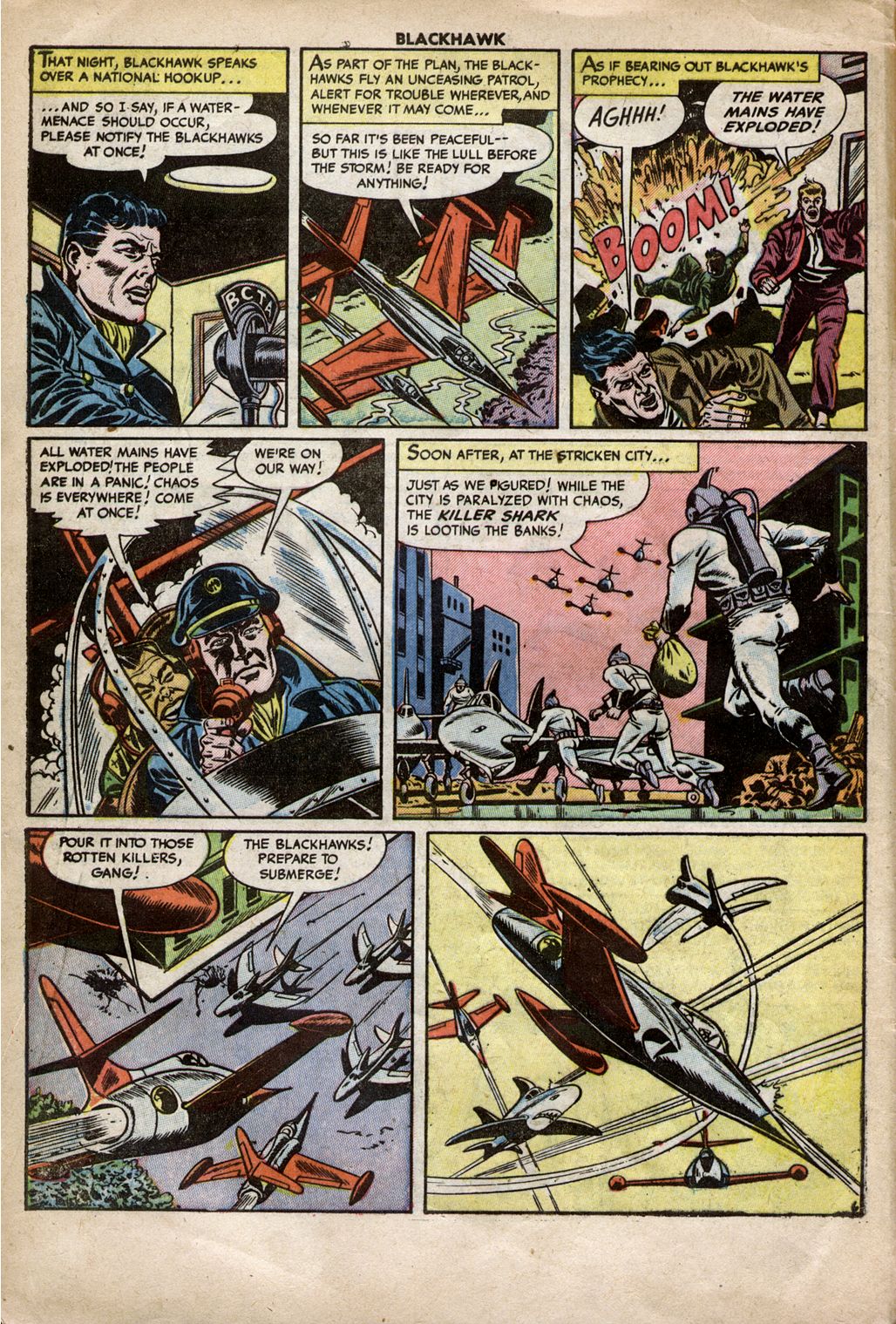 Read online Blackhawk (1957) comic -  Issue #70 - 8