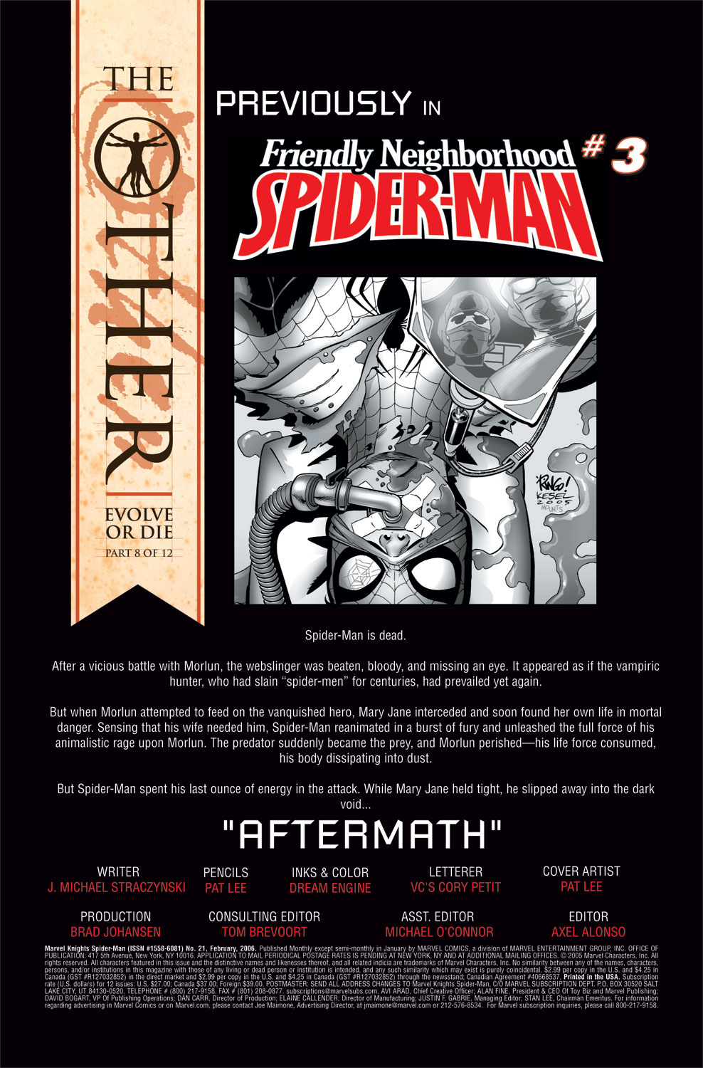 Read online Marvel Knights Spider-Man (2004) comic -  Issue #21 - 2