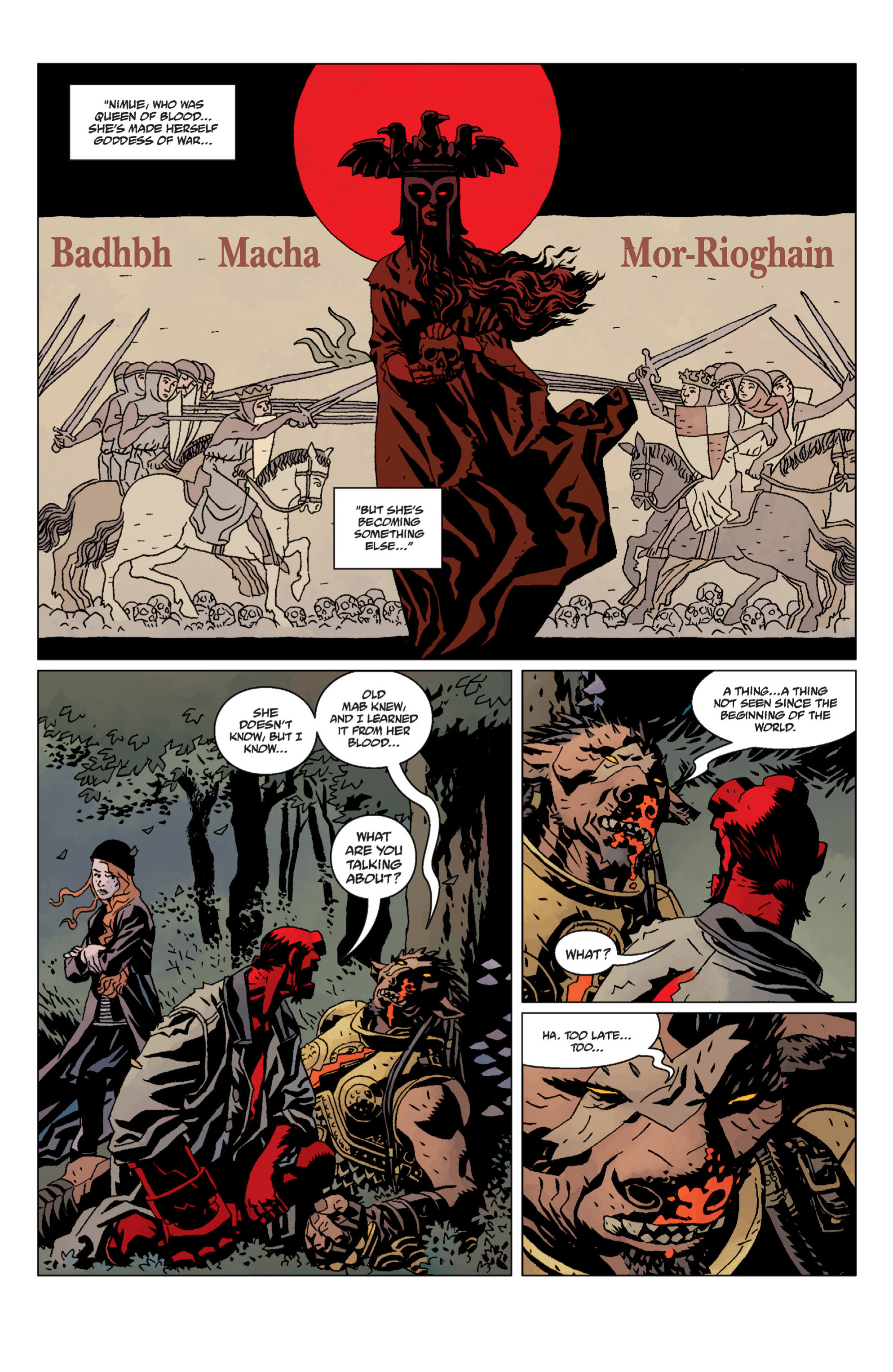 Read online Hellboy comic -  Issue #12 - 50