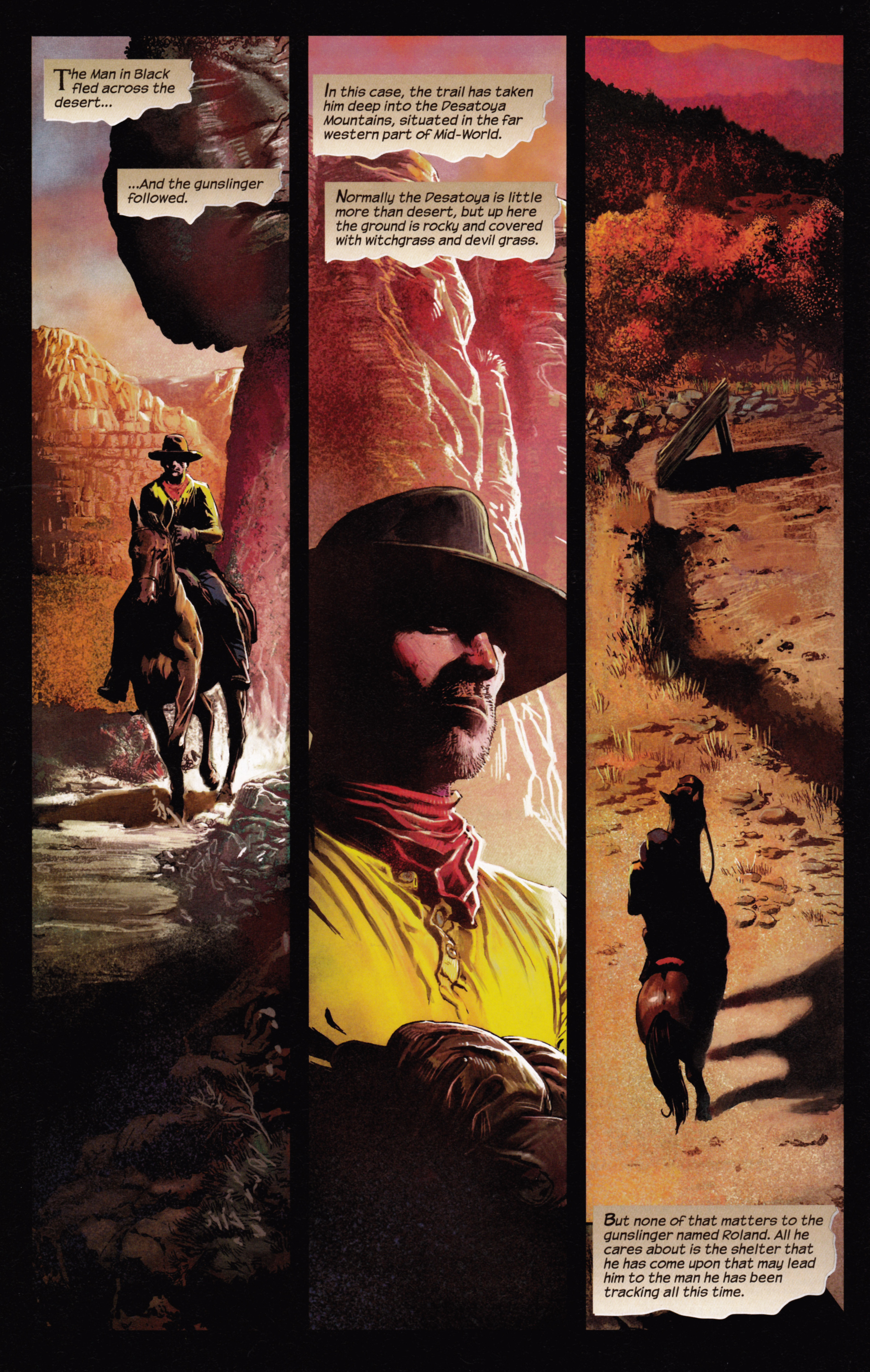 Read online The Dark Tower: The Gunslinger - Evil Ground comic -  Issue #1 - 3