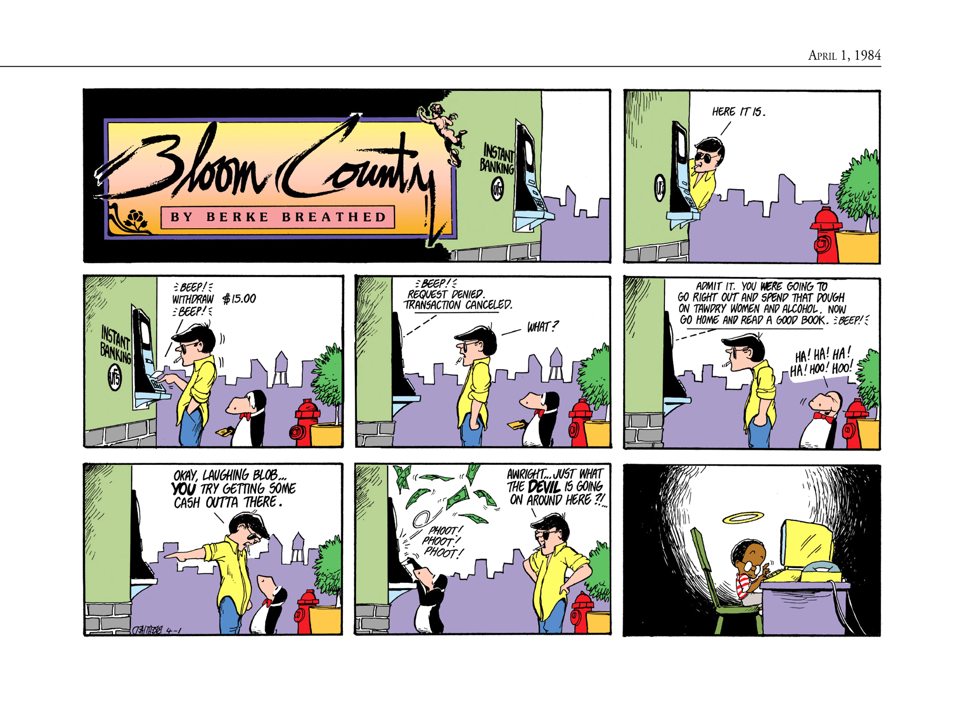 Read online The Bloom County Digital Library comic -  Issue # TPB 4 (Part 1) - 98