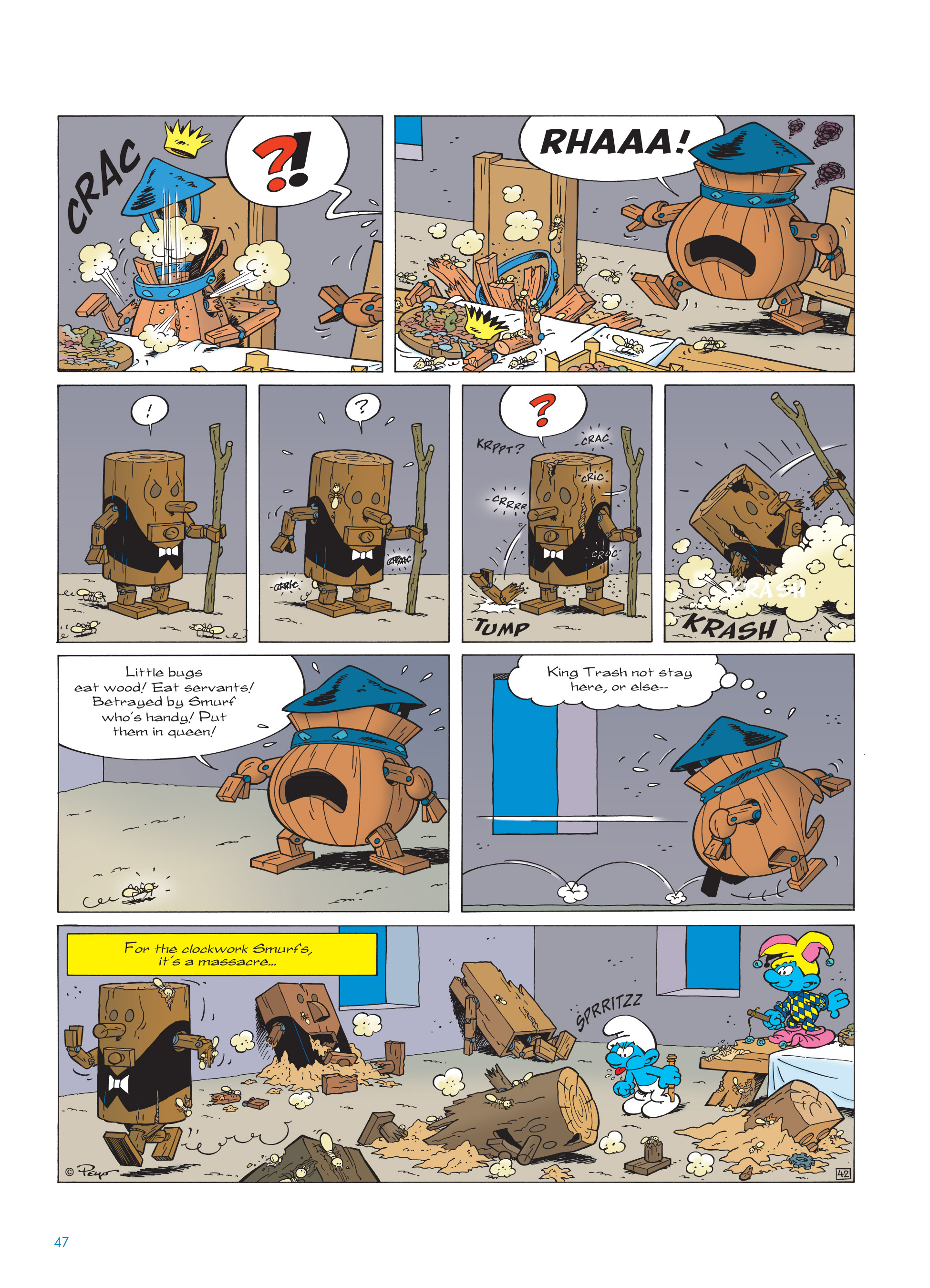Read online The Smurfs comic -  Issue #23 - 47