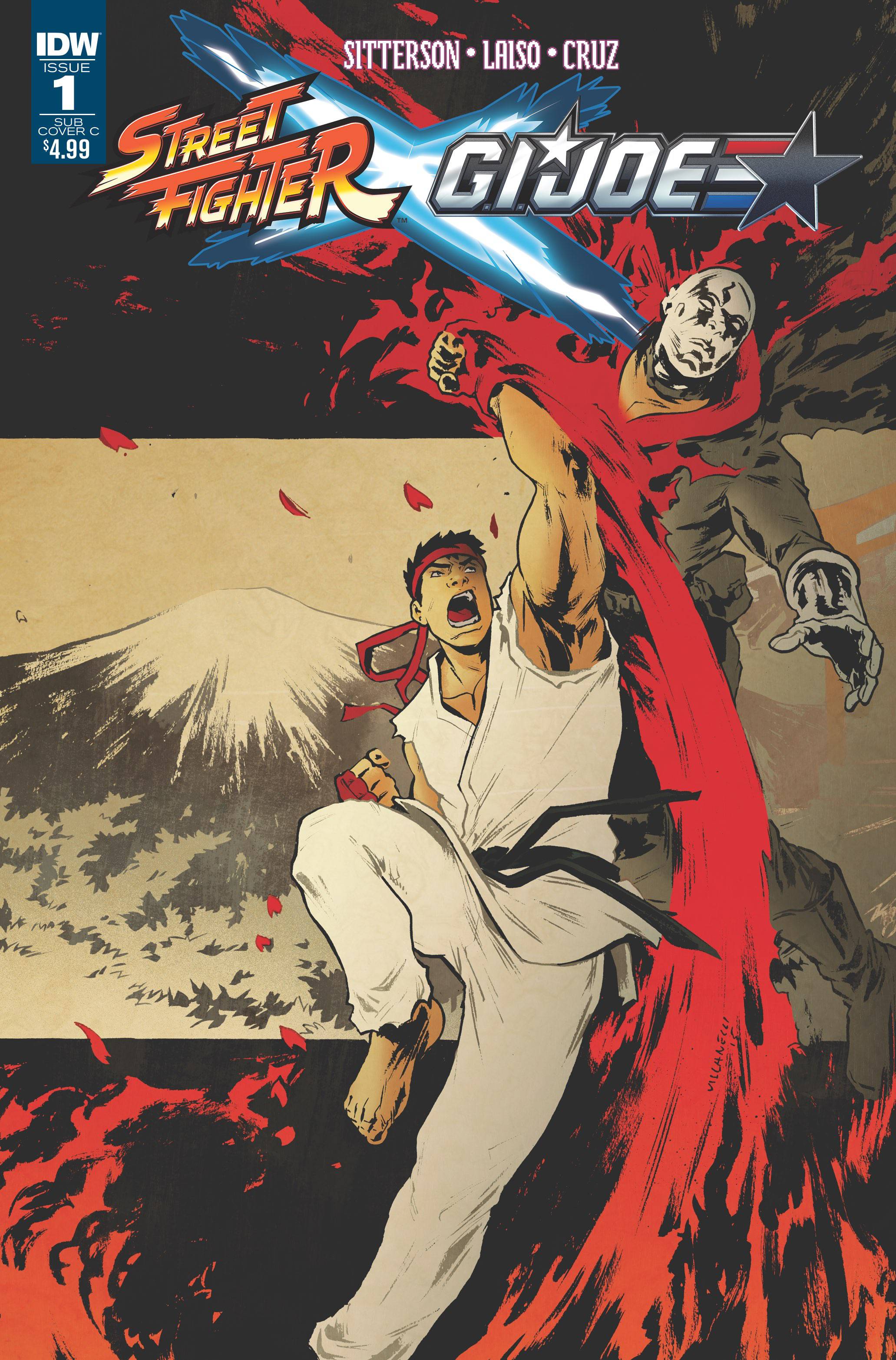 Read online Street Fighter X G.I. Joe comic -  Issue #1 - 4