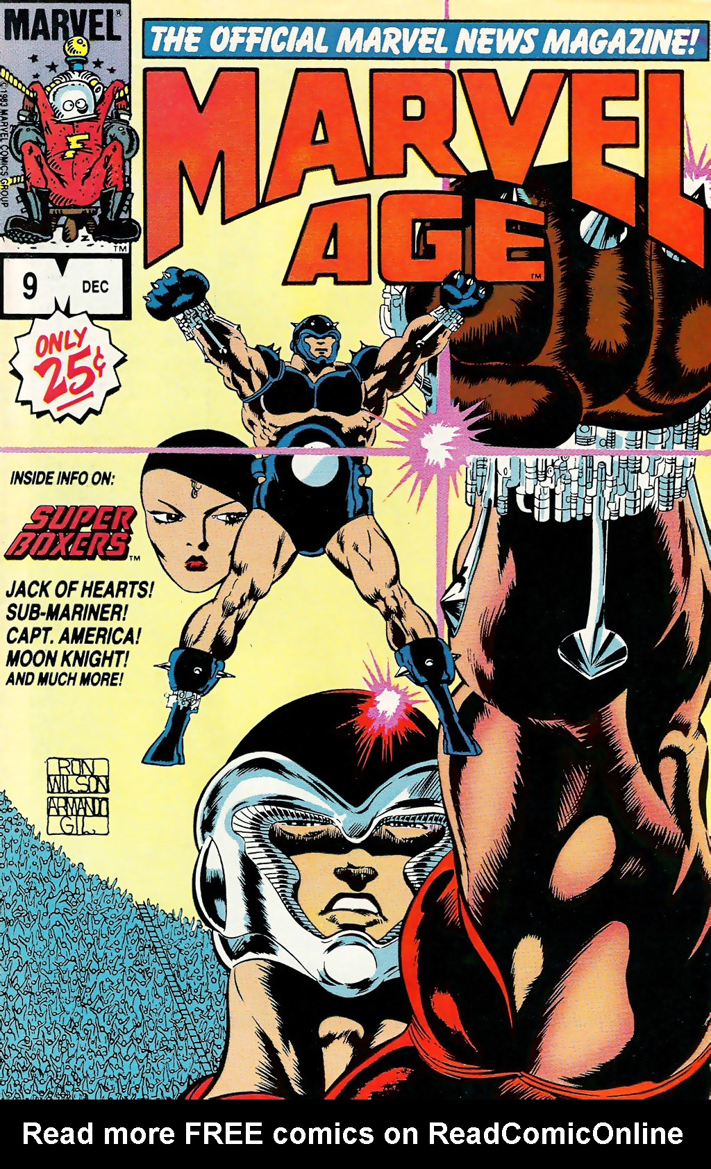 Read online Marvel Age comic -  Issue #9 - 1
