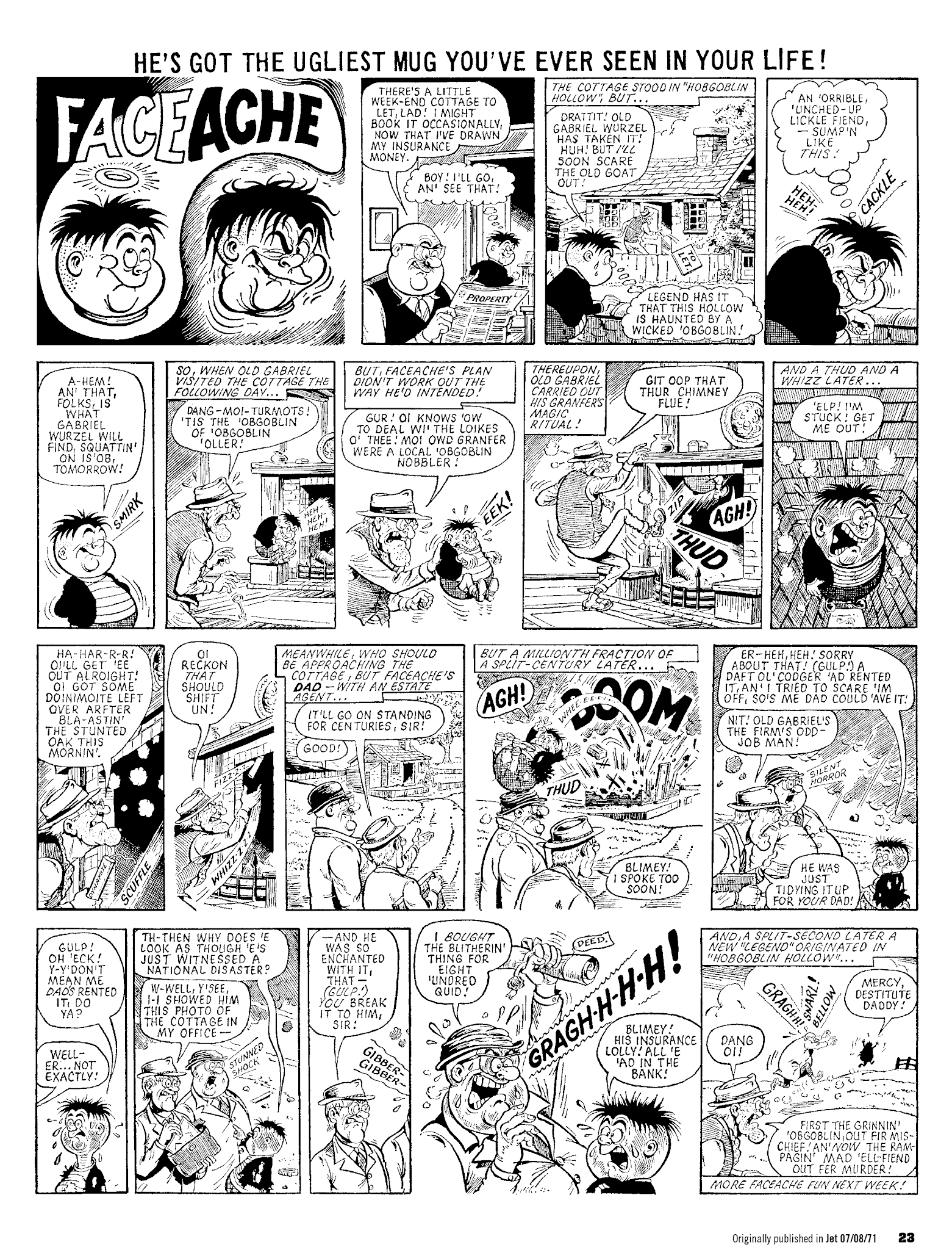 Read online Faceache: The First Hundred Scrunges comic -  Issue # TPB 1 - 25