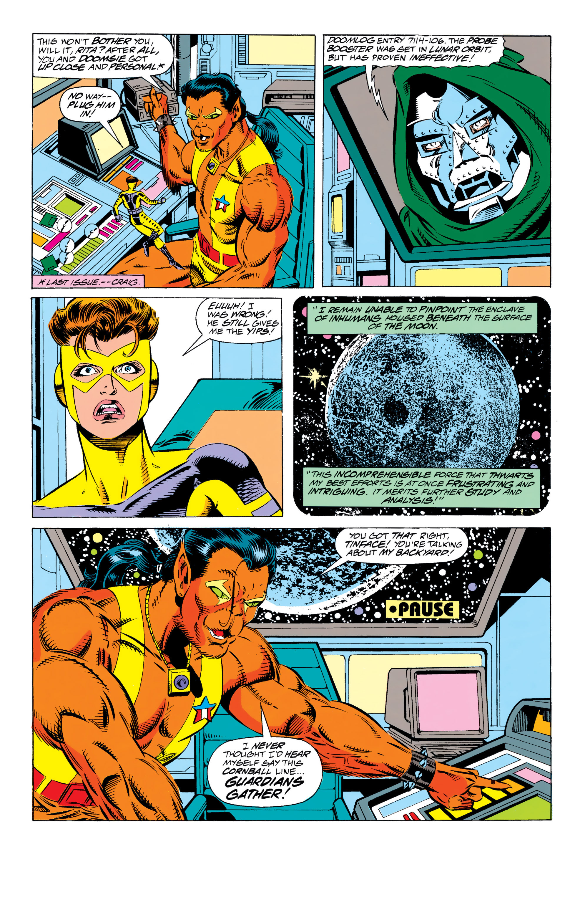 Read online Guardians of the Galaxy (1990) comic -  Issue # _TPB In The Year 3000 2 (Part 1) - 9