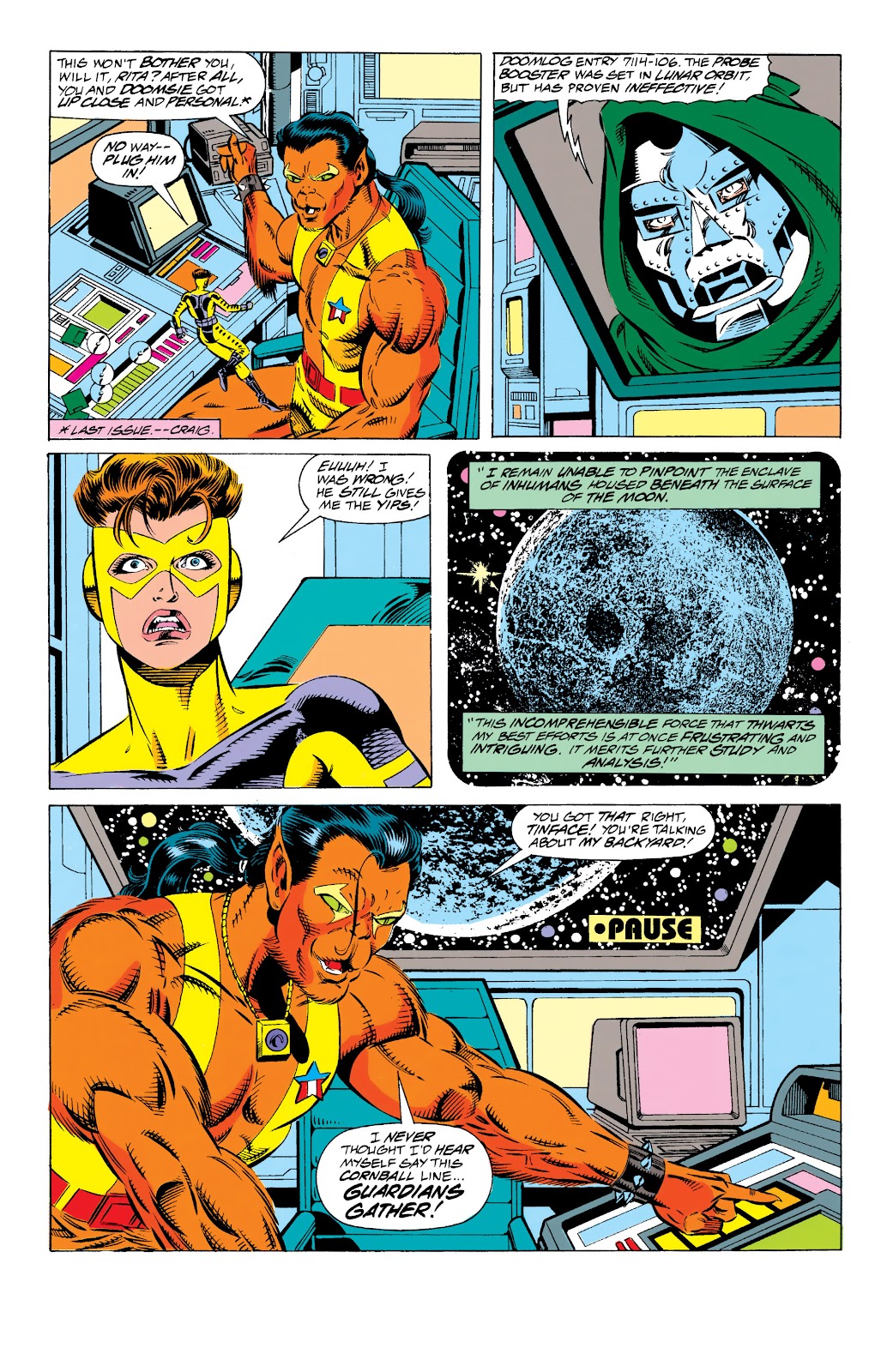 Guardians of the Galaxy (1990) issue TPB In The Year 3000 2 (Part 1) - Page 9