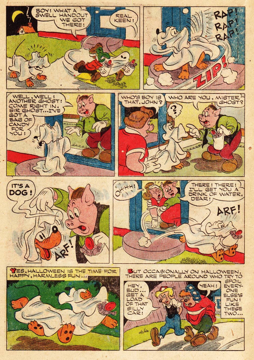Read online Walt Disney's Comics and Stories comic -  Issue #158 - 22