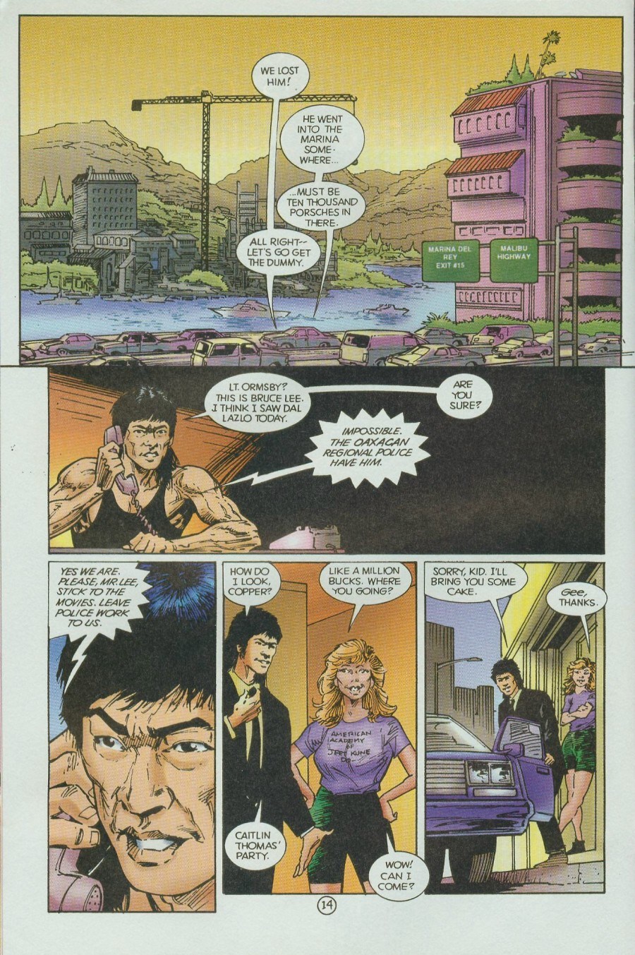 Read online Bruce Lee comic -  Issue #6 - 21