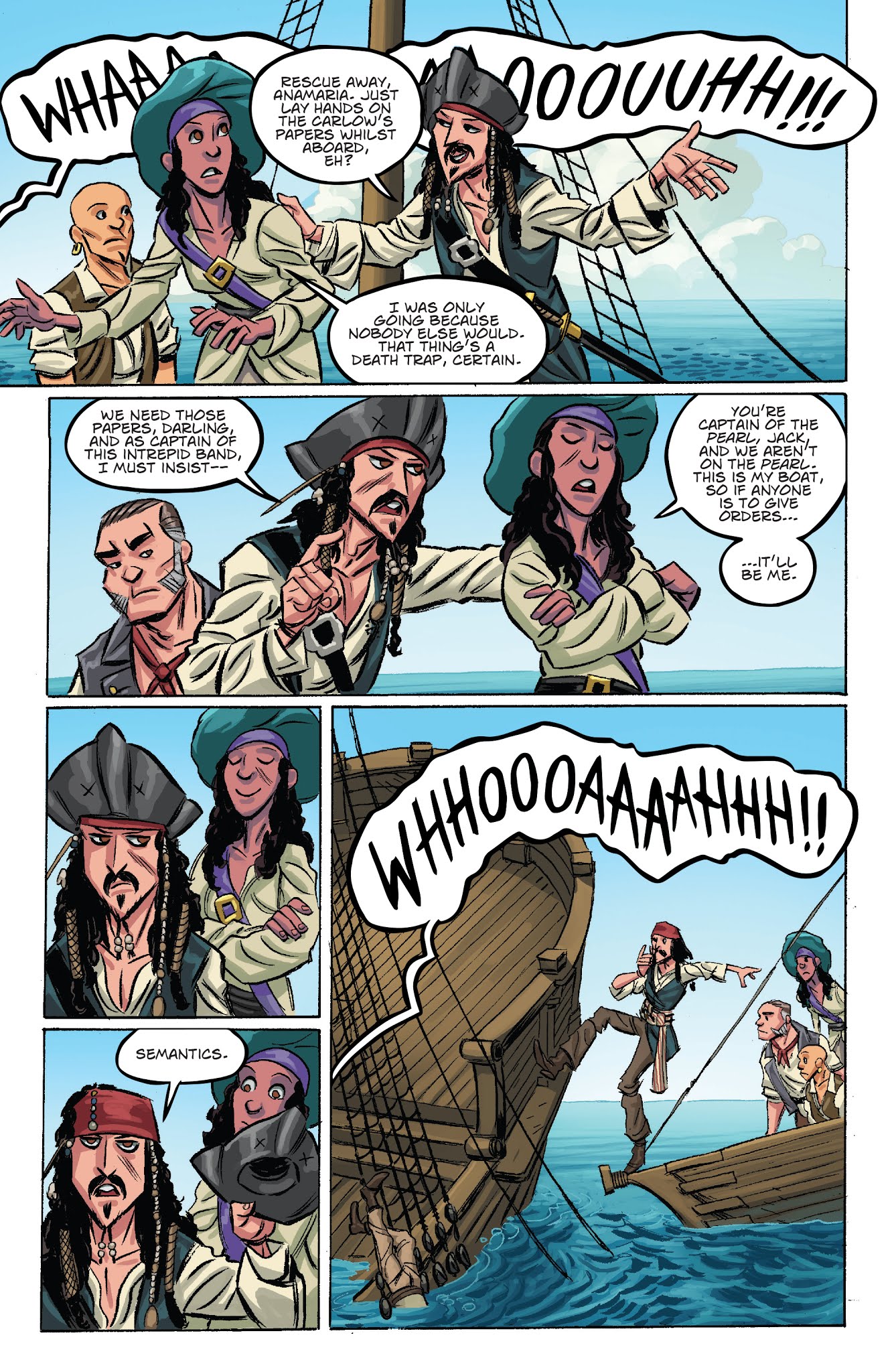 Read online Disney Pirates of the Caribbean comic -  Issue #3 - 5