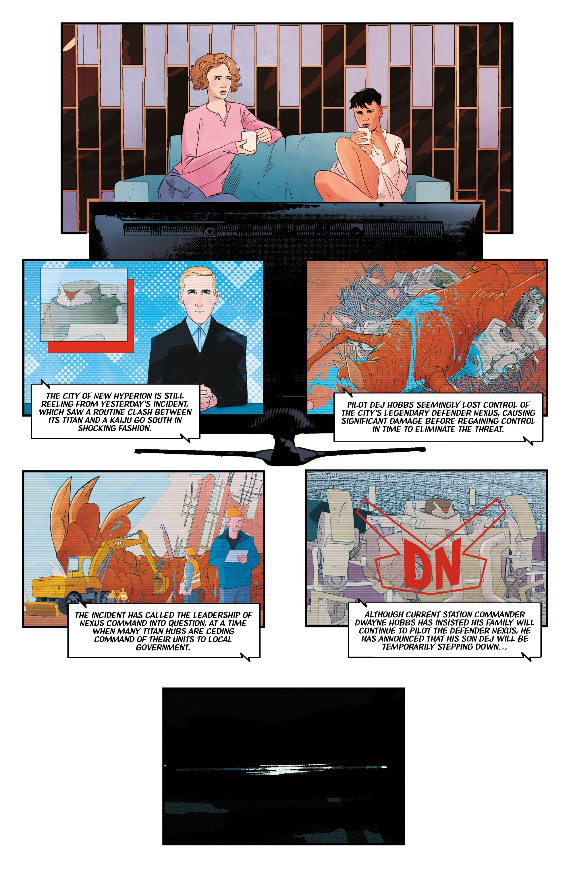 Read online We Ride Titans comic -  Issue #1 - 11