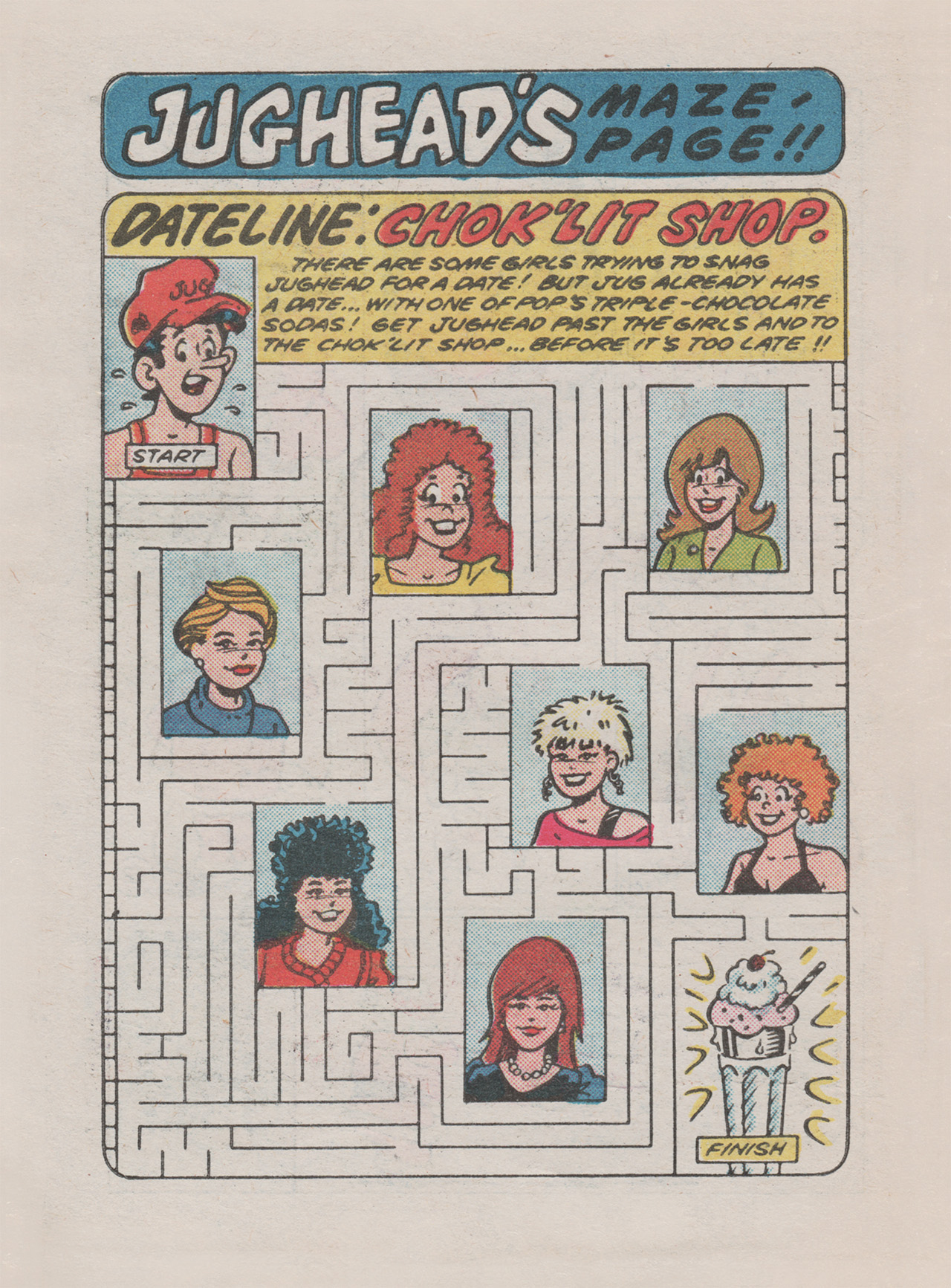 Read online Archie's Story & Game Digest Magazine comic -  Issue #2 - 122